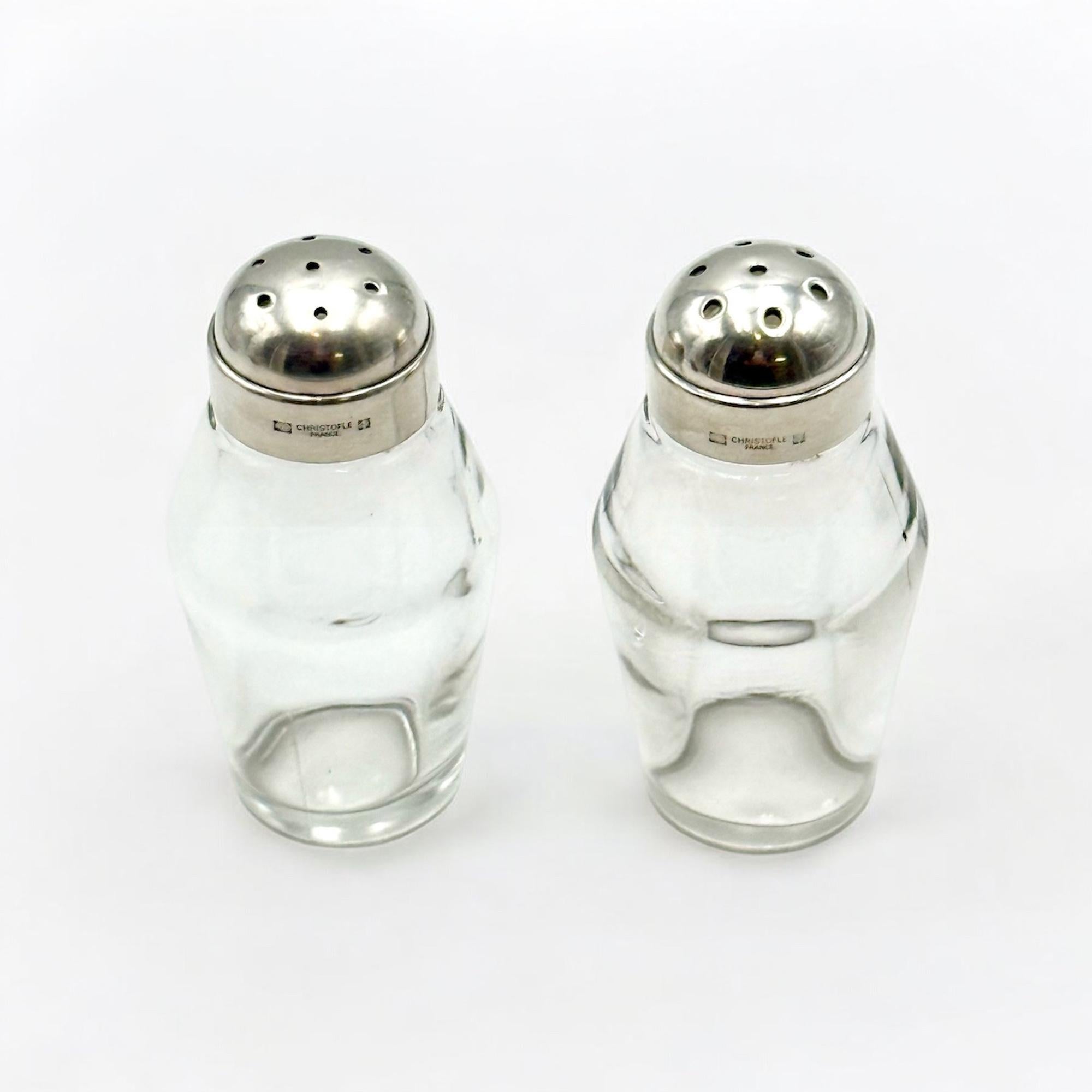 Service à condiments en métal argenté du milieu du siècle par Christofle, années 1950 en vente 4