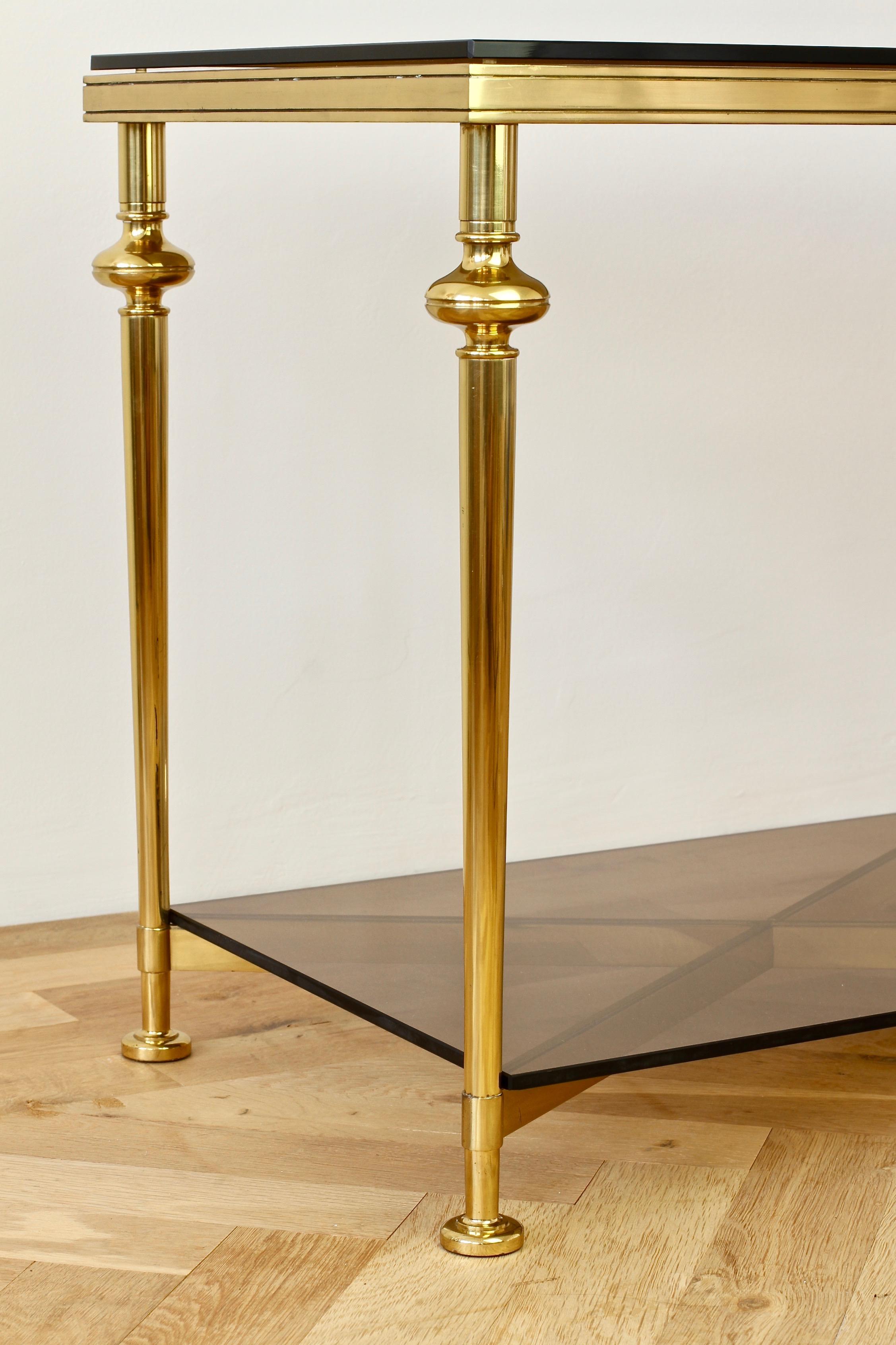 Mid-Century French Solid Cast Brass Side / End Table  15
