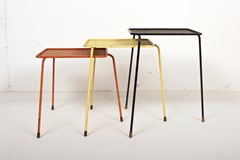 Tables gigognes Soumba par Mathieu Matégot, 1950s