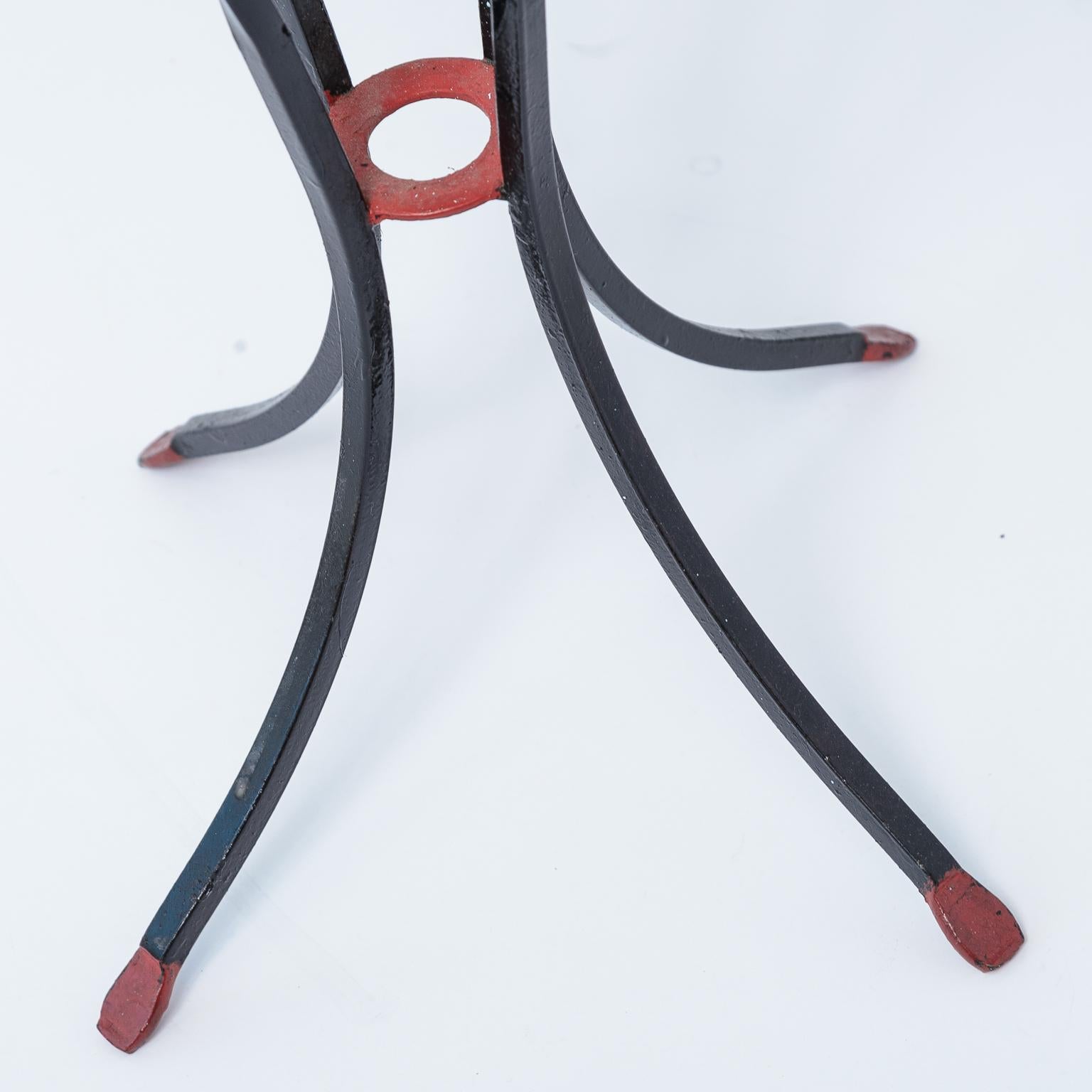 Mid-Century French Standing Ice Bucket Holder & Ice Bucket 6