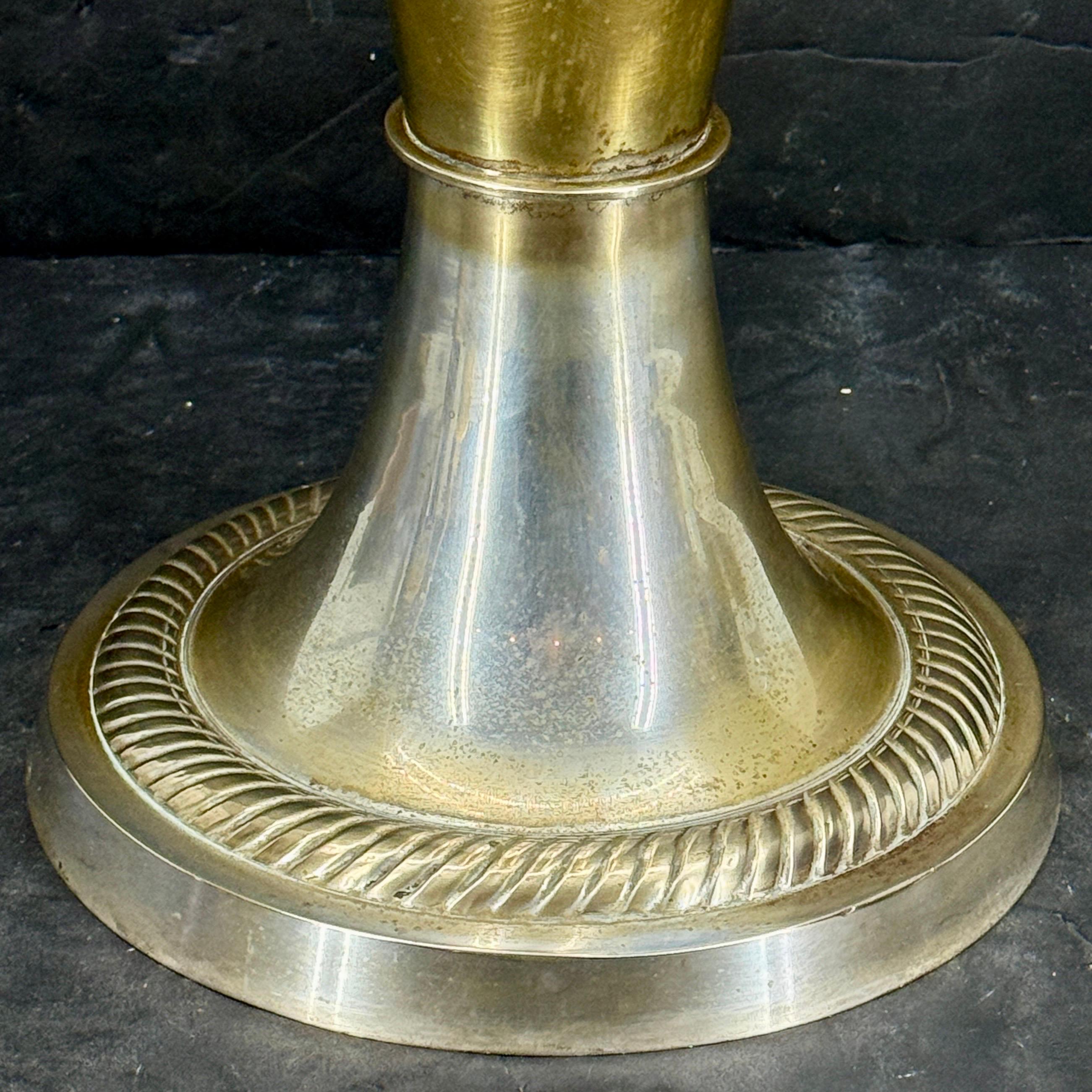 Fait main Porte-parapluies en métal de style français du milieu du siècle en vente