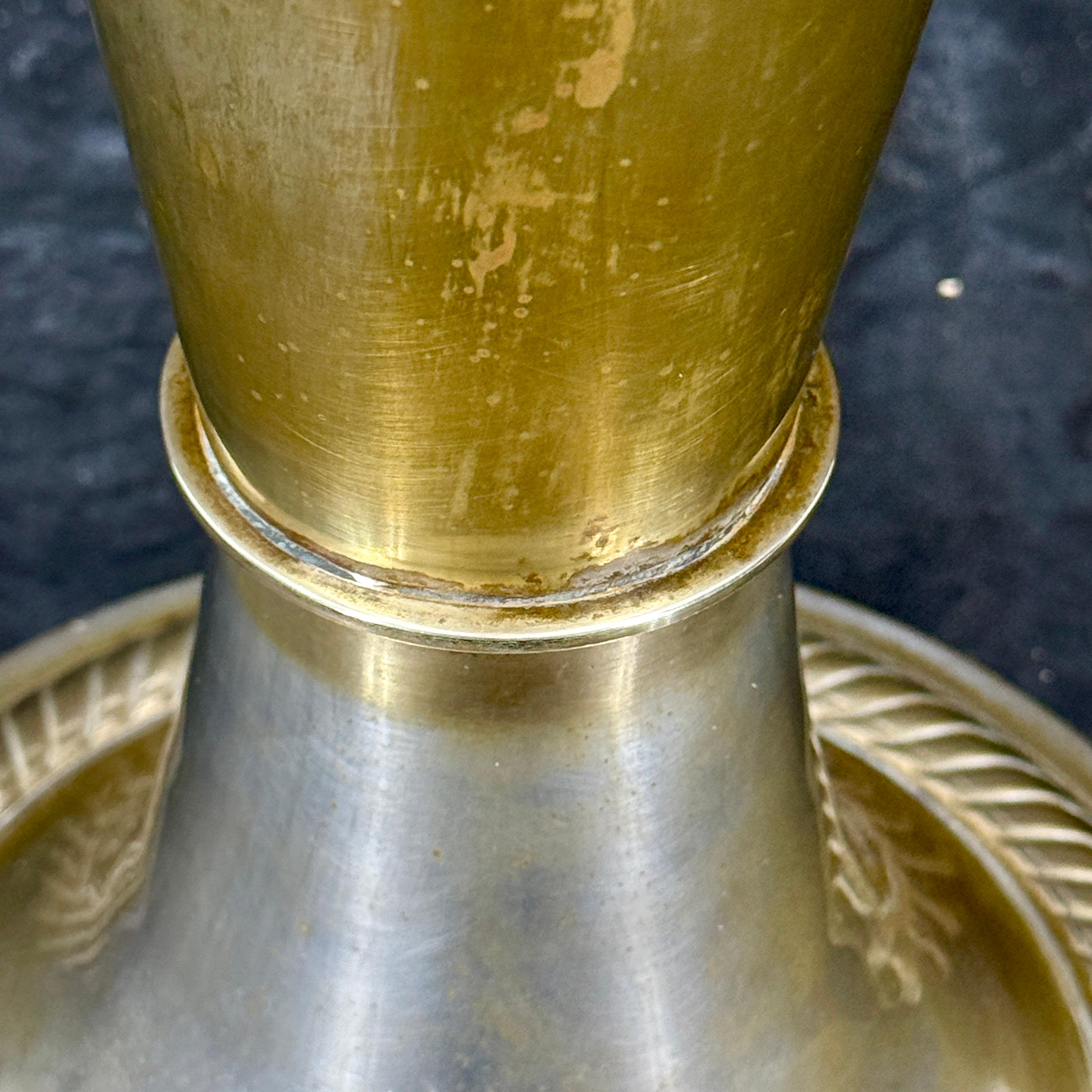 Métal Porte-parapluies en métal de style français du milieu du siècle en vente