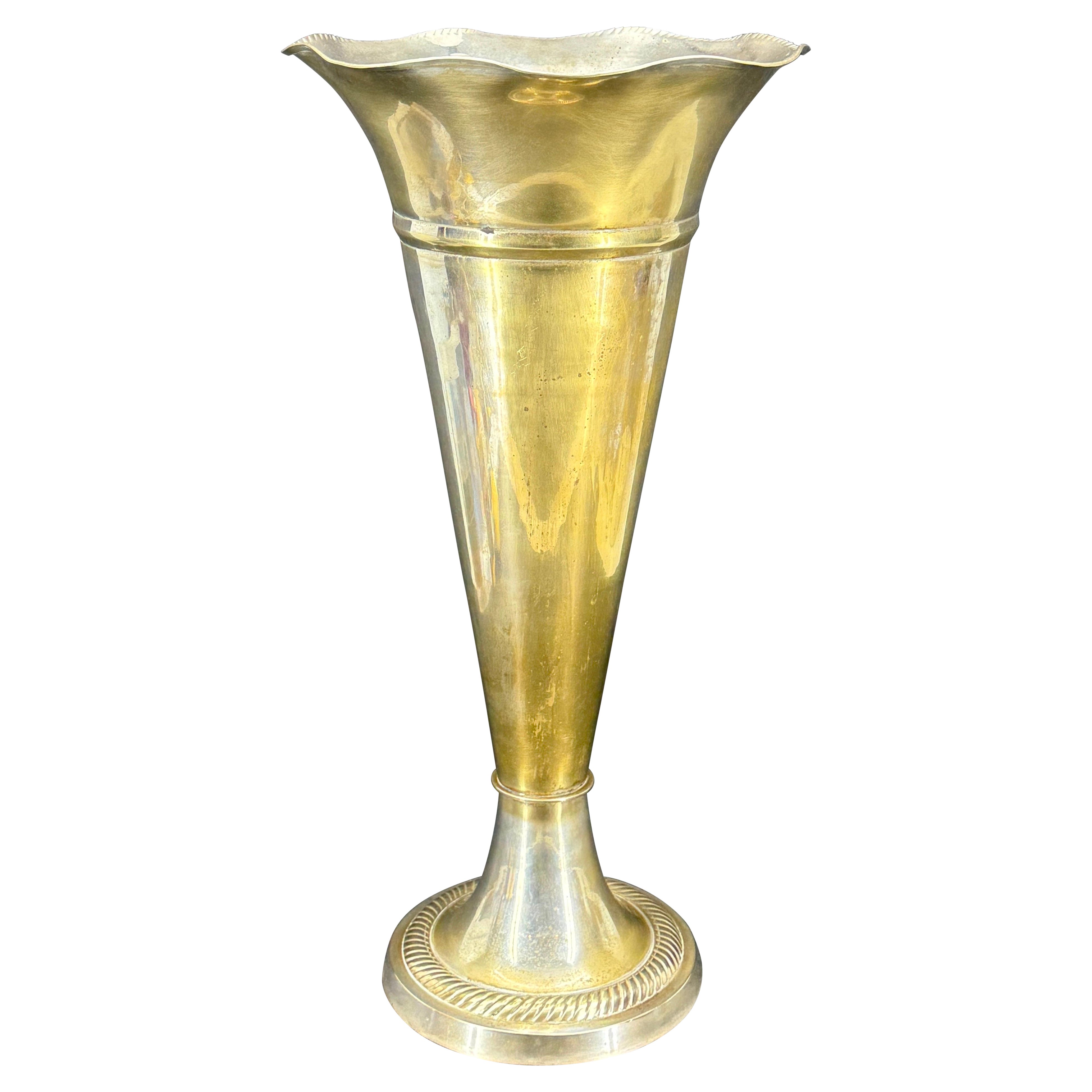 Mid-Century French Style Metal Umbrella Stand Holder