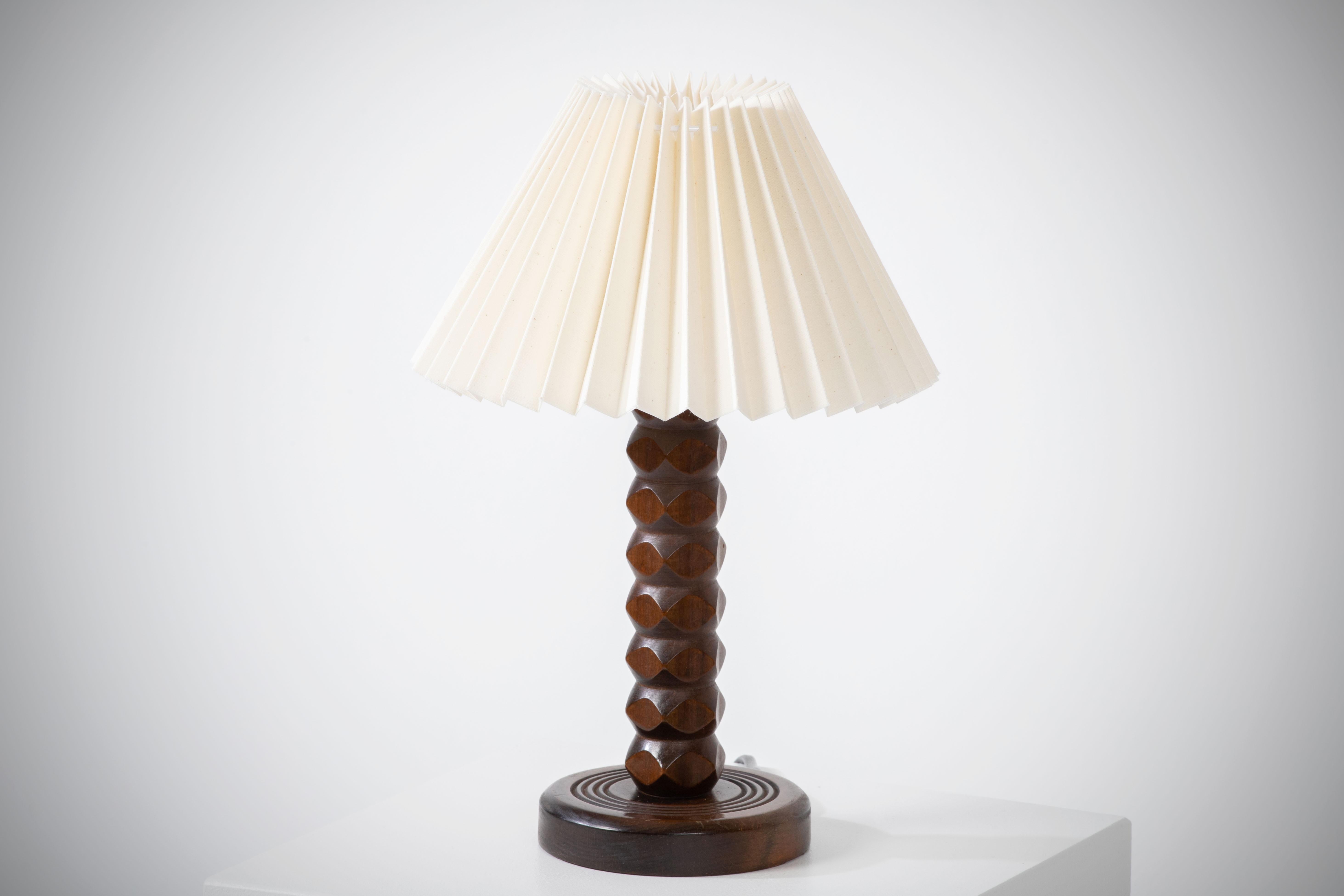 Mid-Century Modern Midcentury French Table Lamp in Style of Charles Dudouyt  For Sale