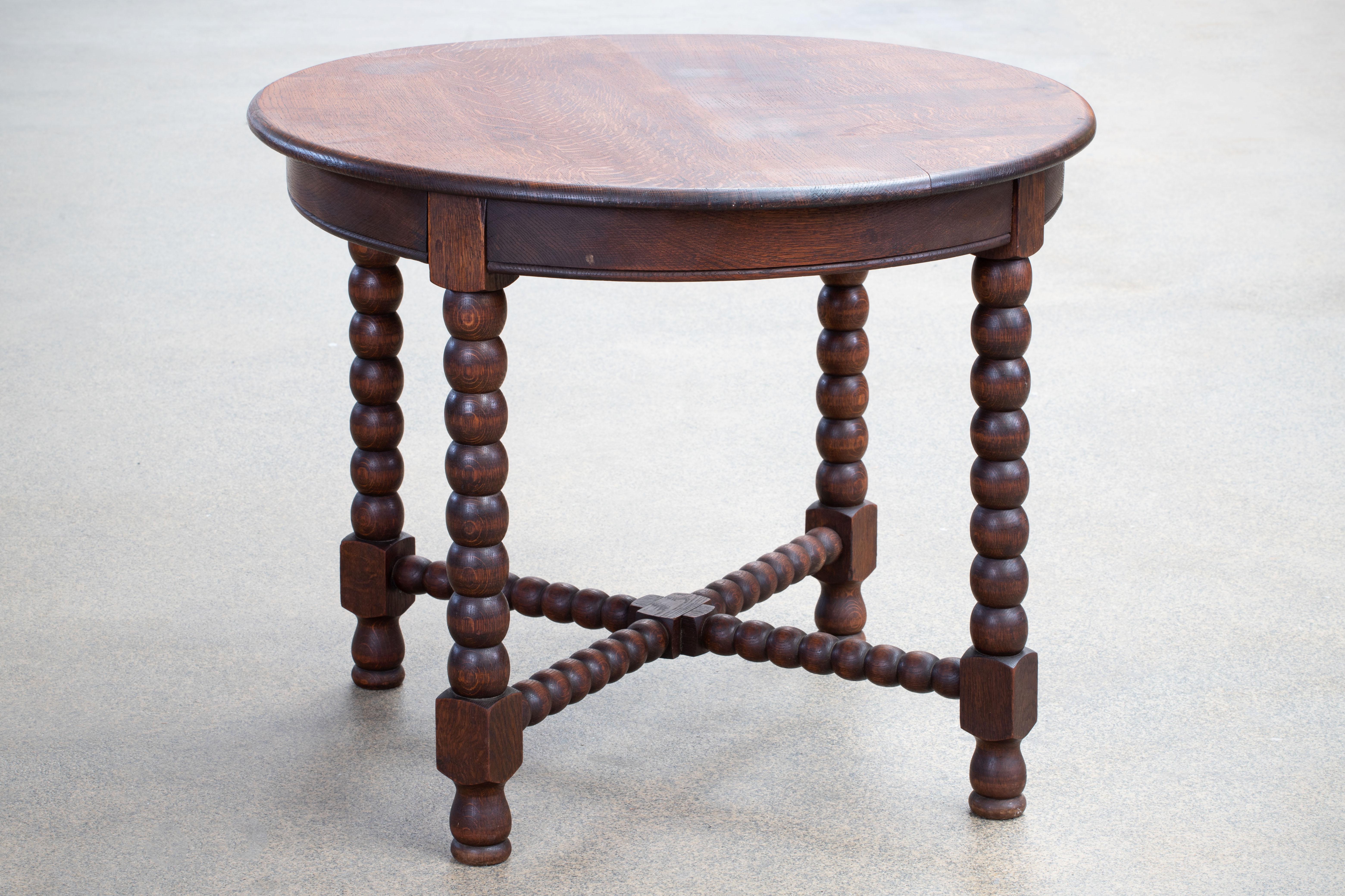 20th Century Mid-Century French Table Oak, France For Sale