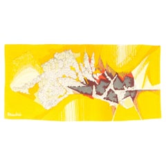 Mid Century French Tapestry Rug 2’9" x 5’8”