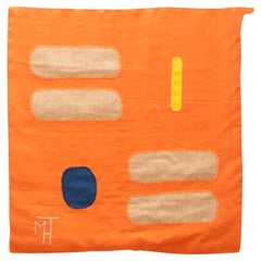 Mid-century French tapestry, signed