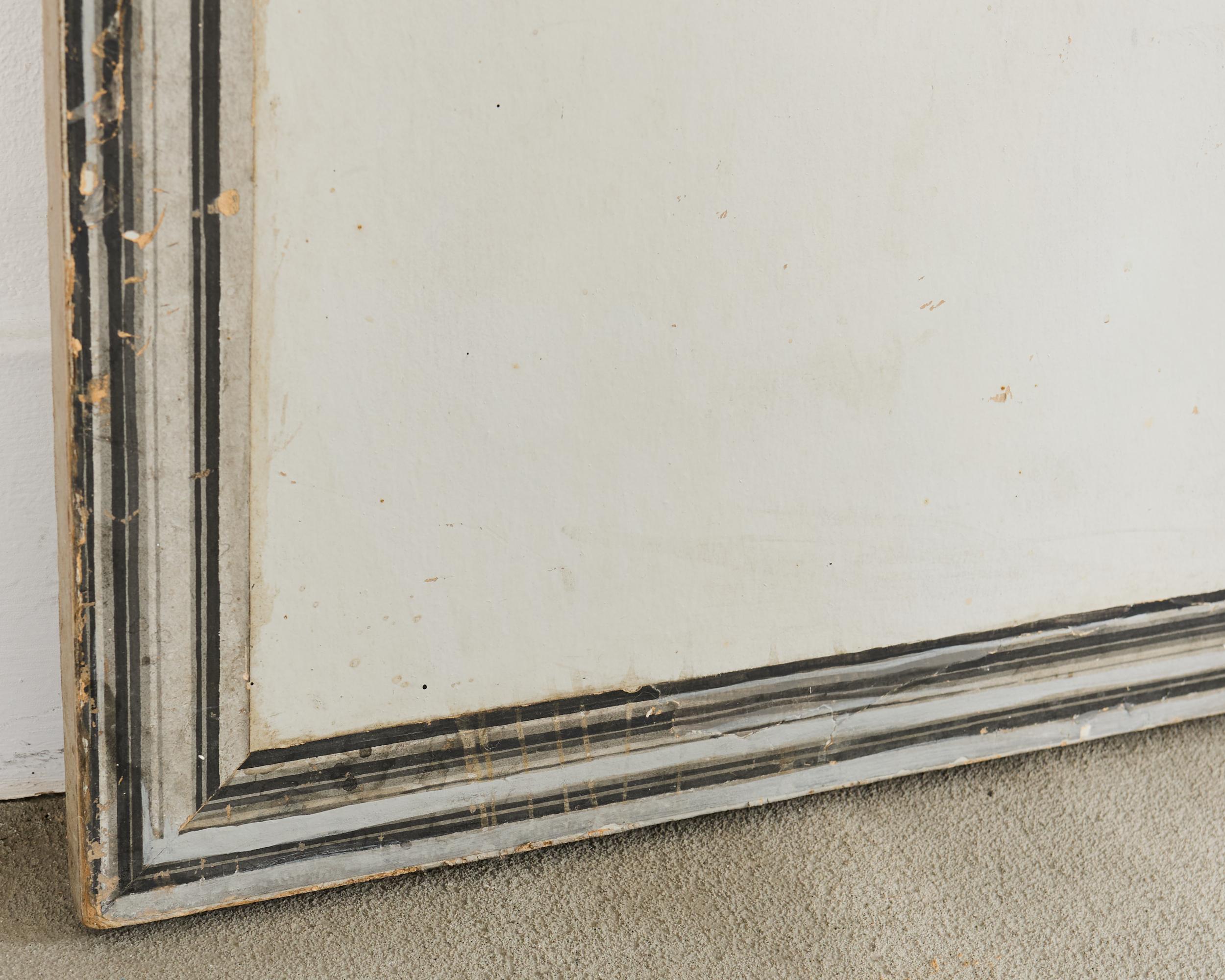 Paravent en trompe l'Oeil du milieu du siècle dernier en vente 6