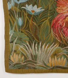 Mid-Century French Tropical Forest Henri Rousseau Tapestry