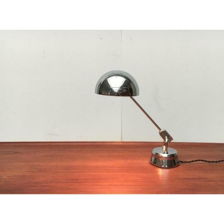 Lámpara de sobremesa francesa de mediados de siglo Tipo 600 de Charlotte Perriand para Jumo, años 60 en Excelente estado para la venta en Hamburg, DE