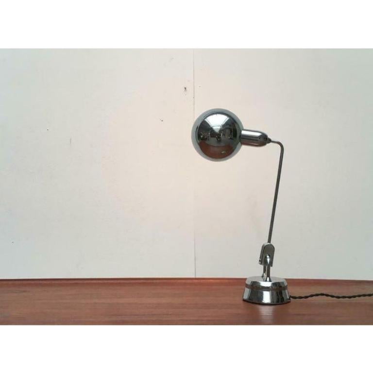 Lámpara de sobremesa francesa de mediados de siglo Tipo 600 de Charlotte Perriand para Jumo, años 60 Metal en venta