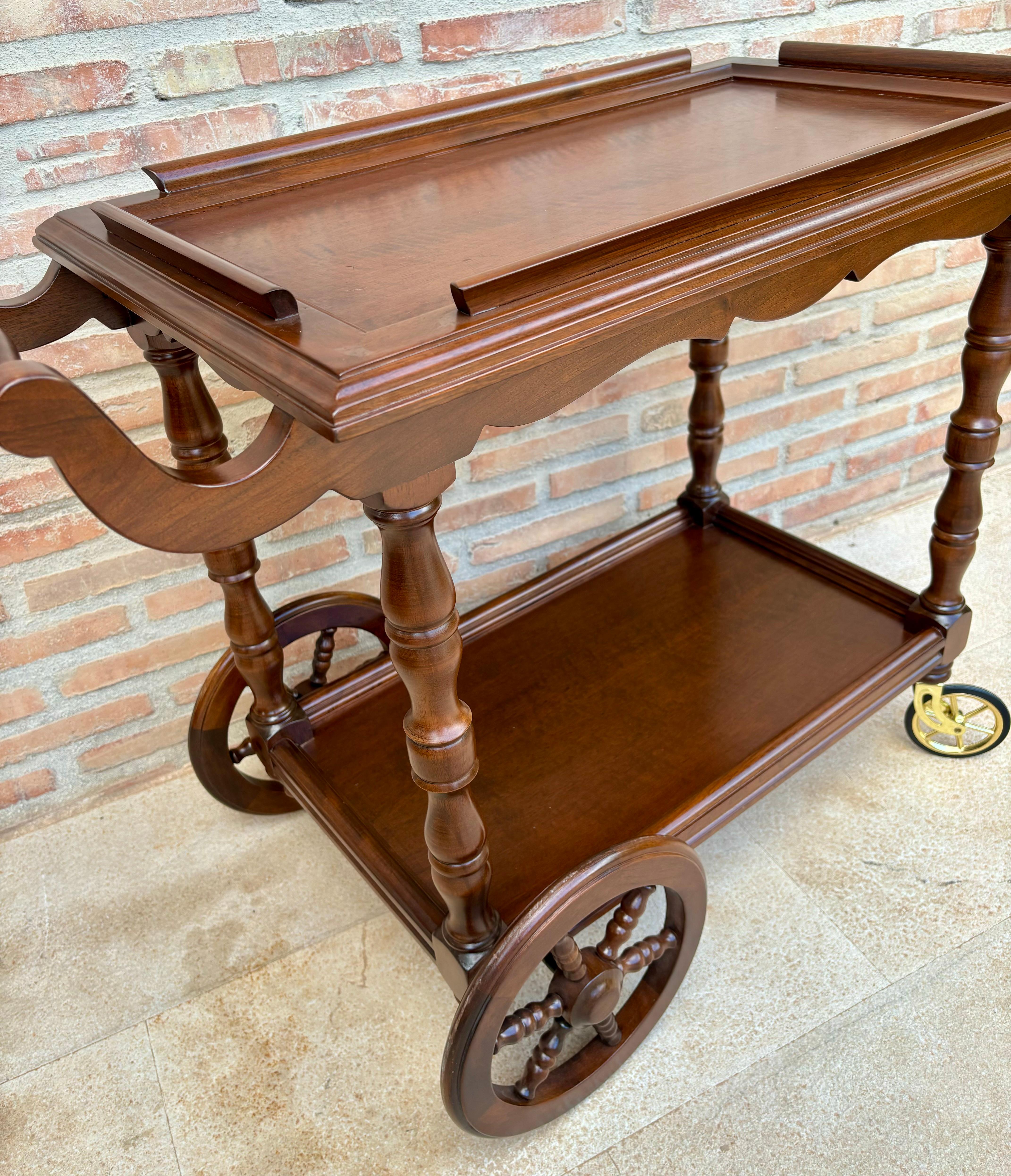 Francese Carrello da bar francese di metà secolo, anni '50 in vendita