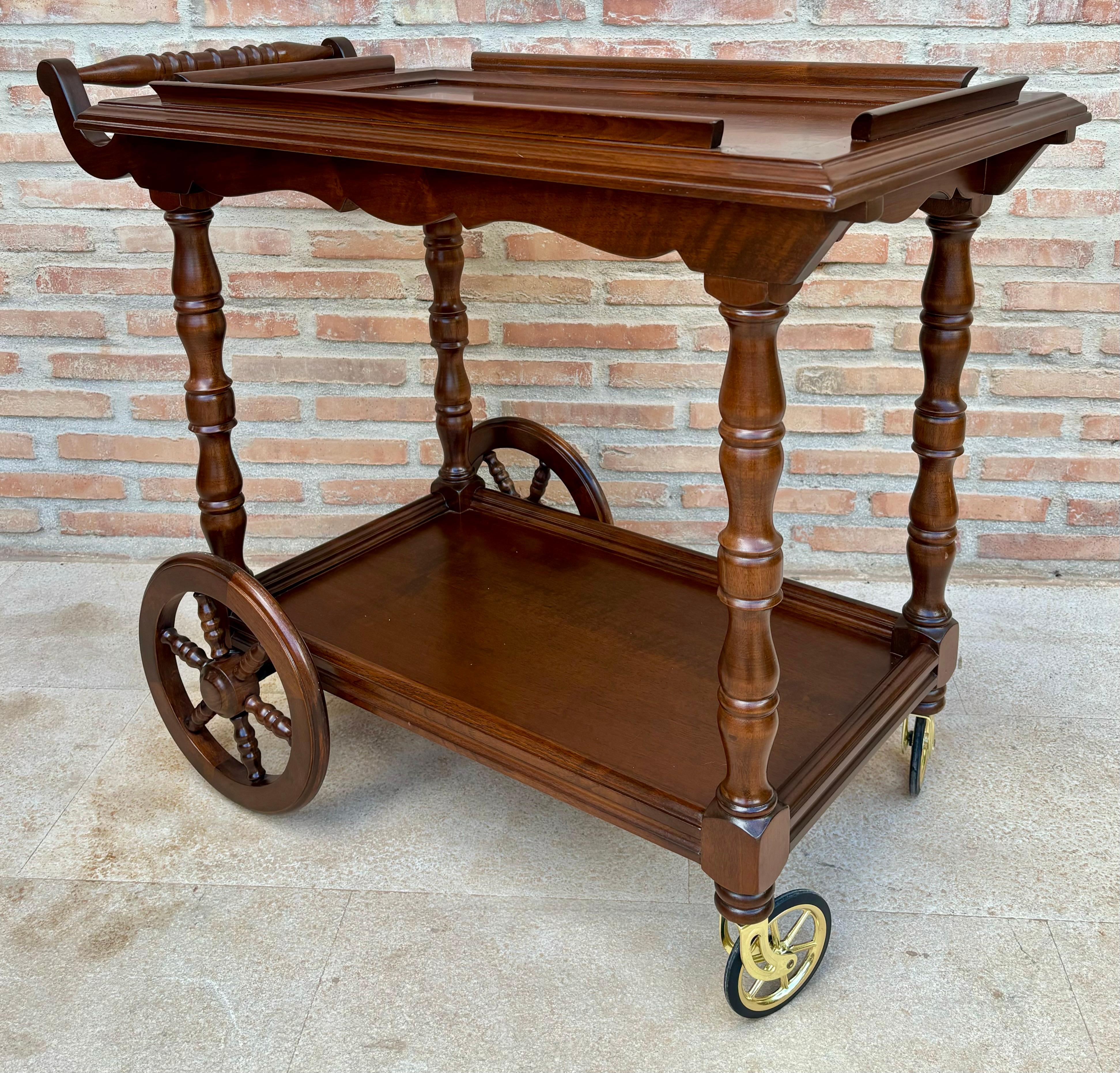 XX secolo Carrello da bar francese di metà secolo, anni '50 in vendita