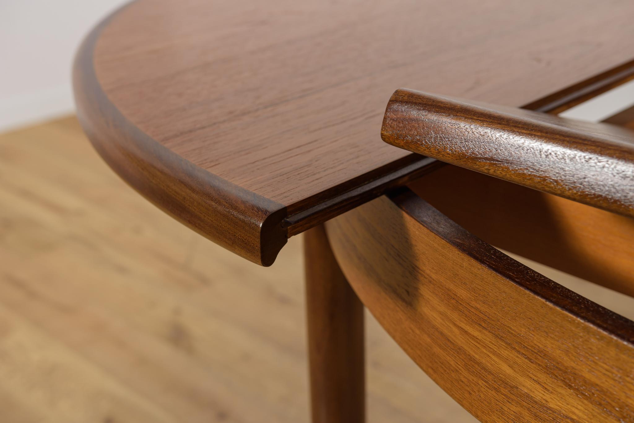 Mesa de comedor Fresco de mediados de siglo en teca de G-Plan, Reino Unido, años 60 en venta 10