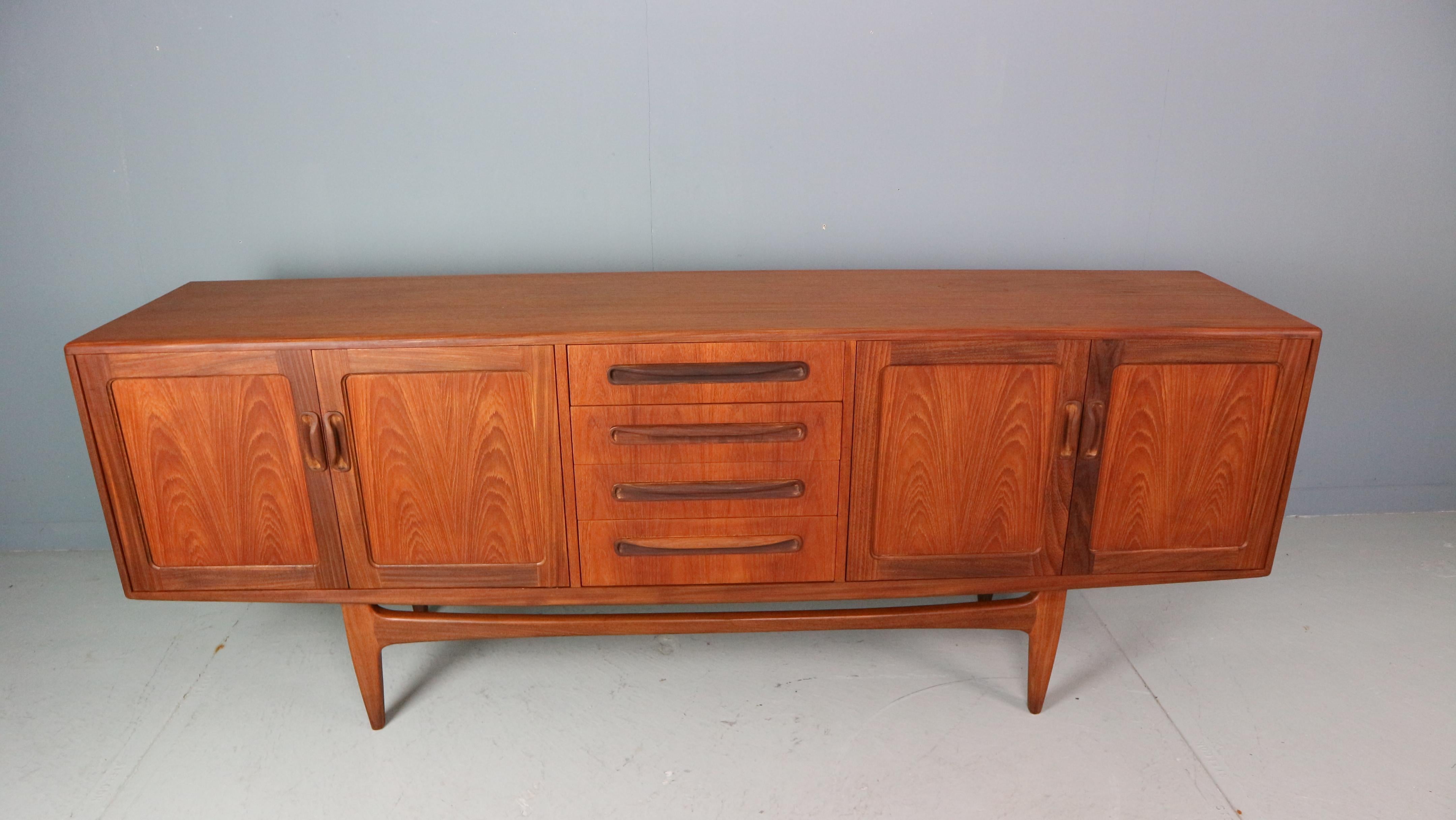 Scandinavian Modern Mid Century Fresco Range Teak Sideboard by G-Plan