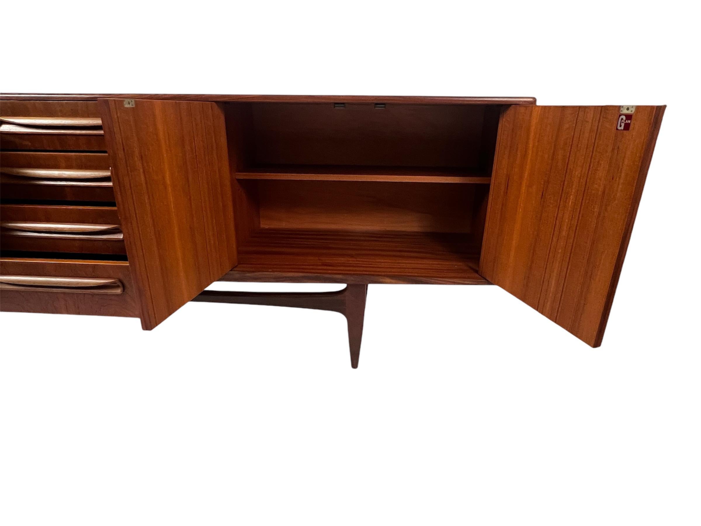 Mid Century Fresco Range Teak Sideboard by G-Plan 1