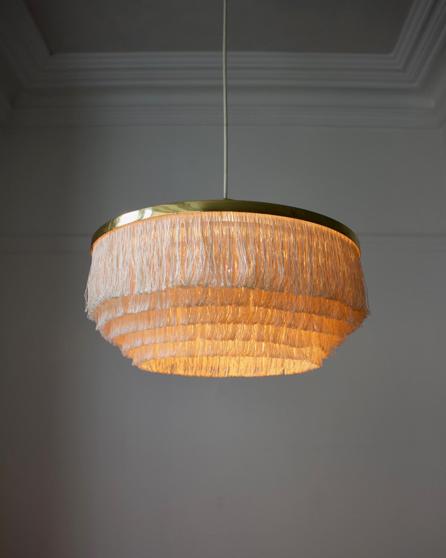 Swedish Mid-Century Fringe Light by Hans-Agne Jakobsson, Sweden