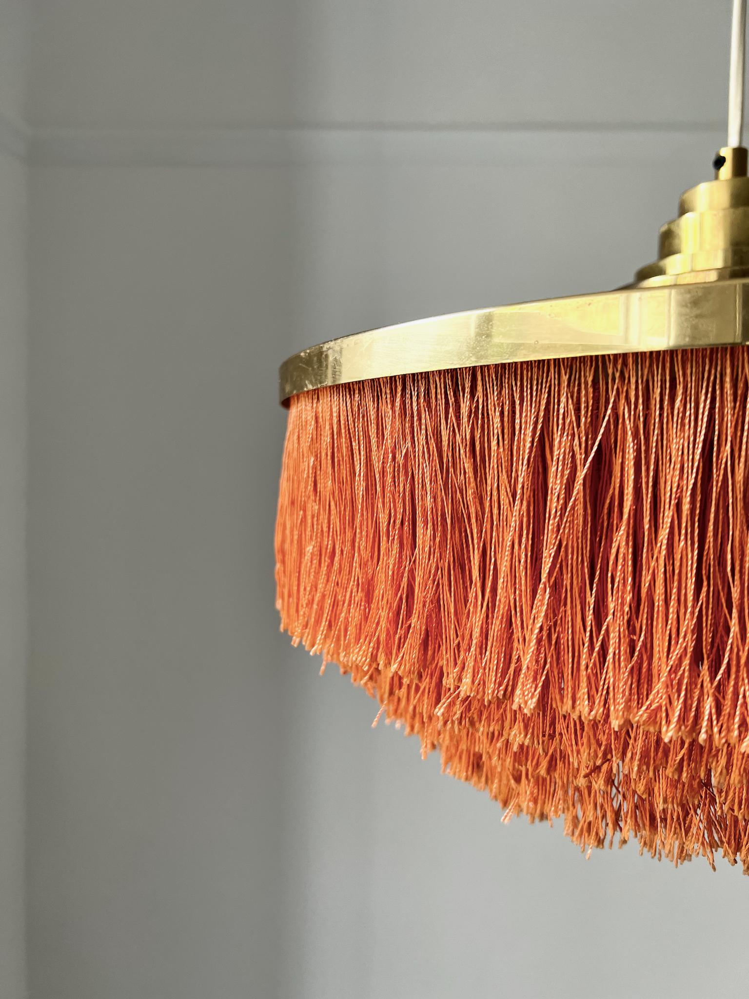 Mid-Century Fringe Light by Hans-Agne Jakobsson, Sweden In Good Condition In London, GB