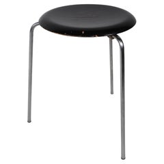 Used  Mid Century Fritz Hansen Arne Jacobsen Three Leg Dot Table 