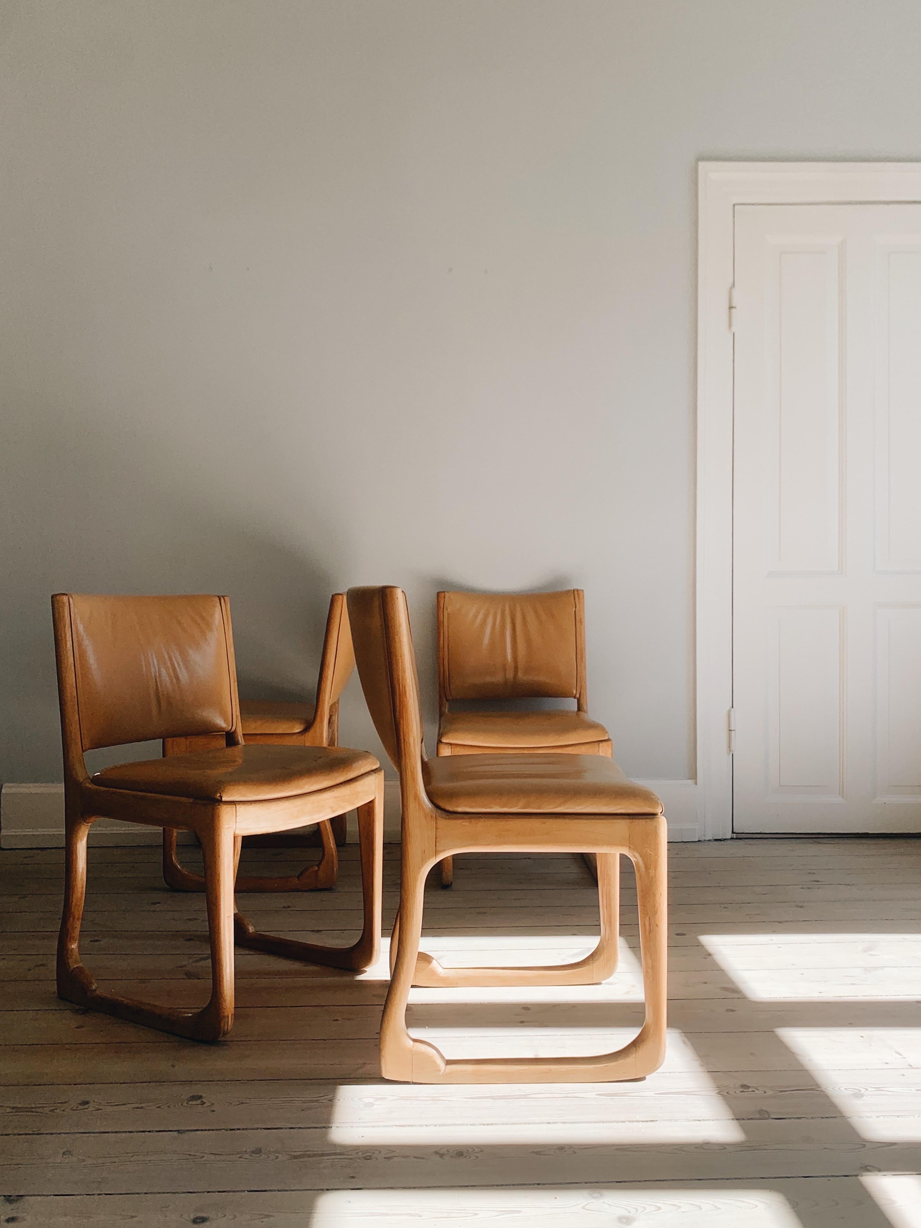 Woodwork Mid-century Fritz Hansen chairs 