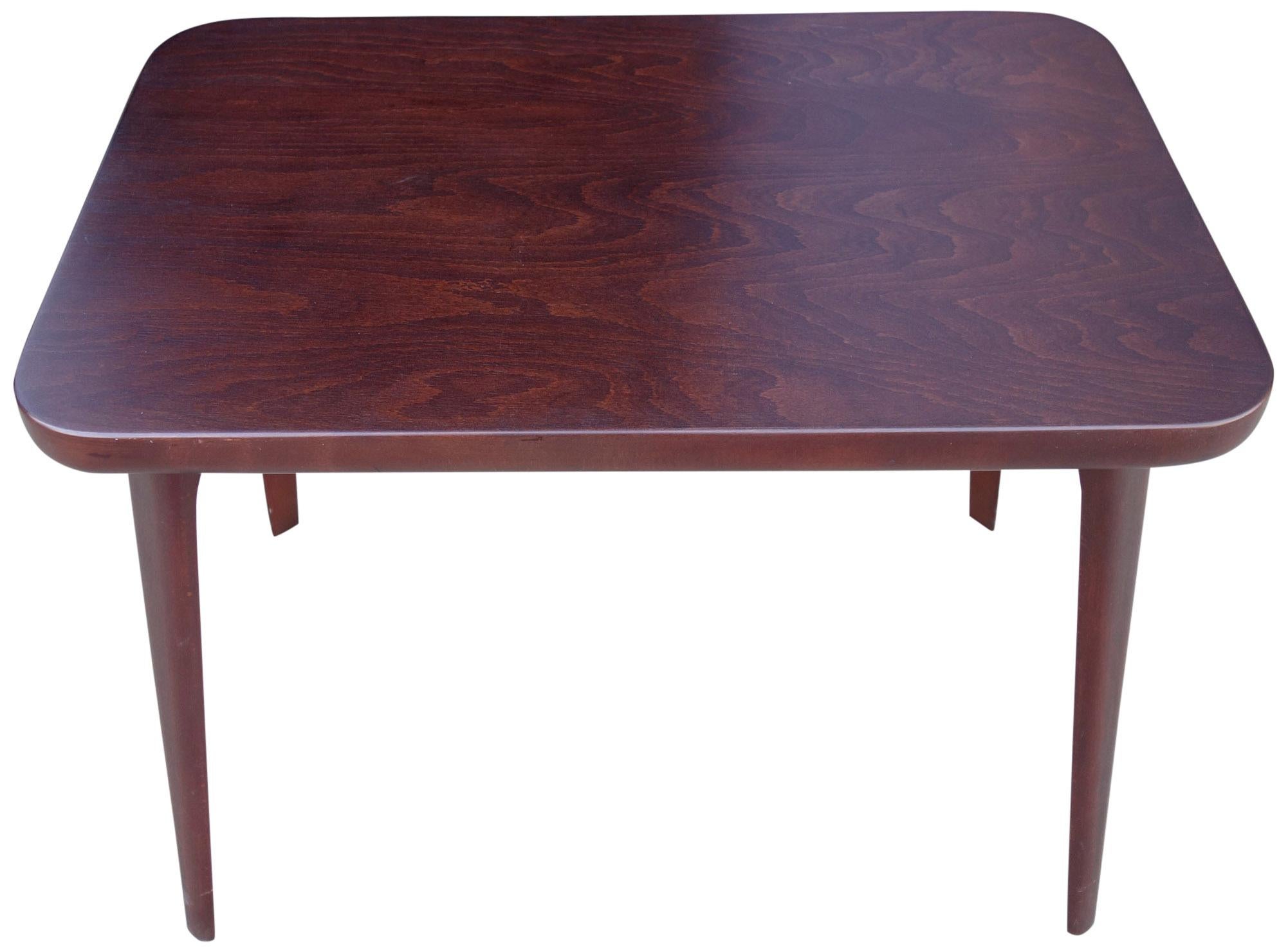 Midcentury Fritz Hansen Side Chairs and Side Table 7