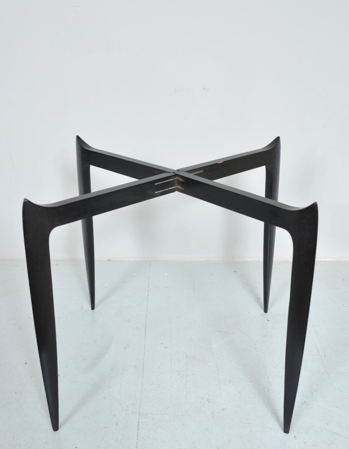 Mid-Century Fritz Hansen Teak Tray Table by Engholm & Willumsen Denmark 1960s For Sale 4