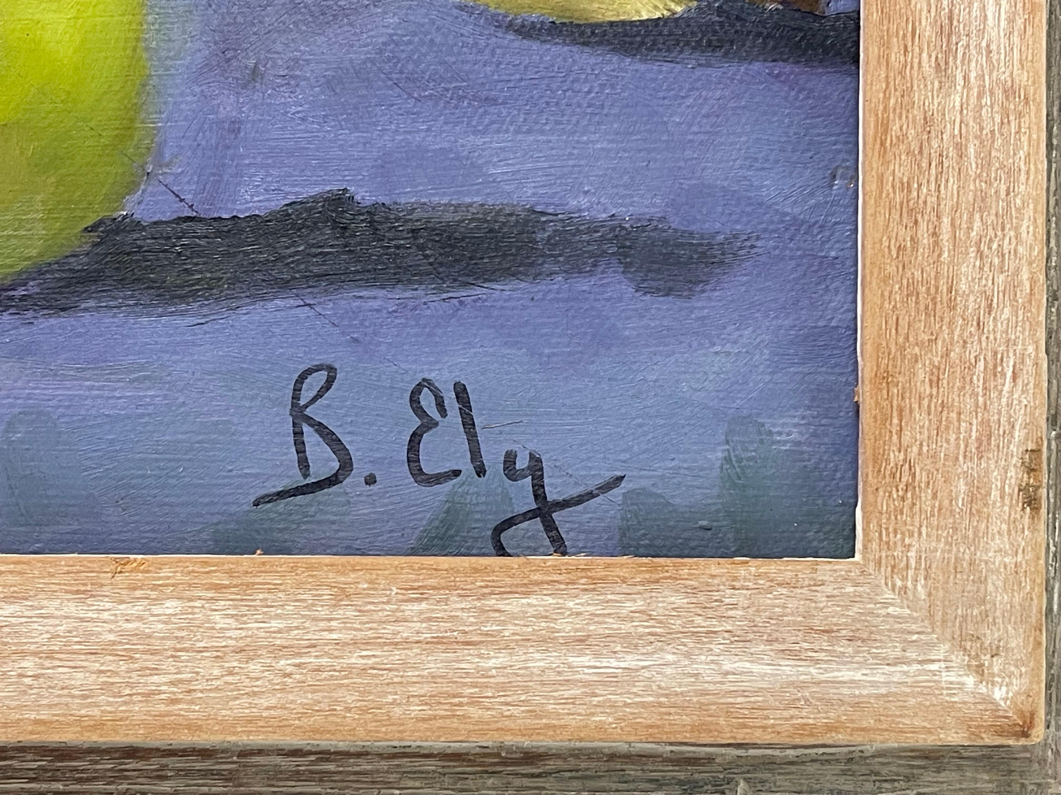 Obststillleben aus der Mitte des Jahrhunderts auf Leinwand im Angebot 10