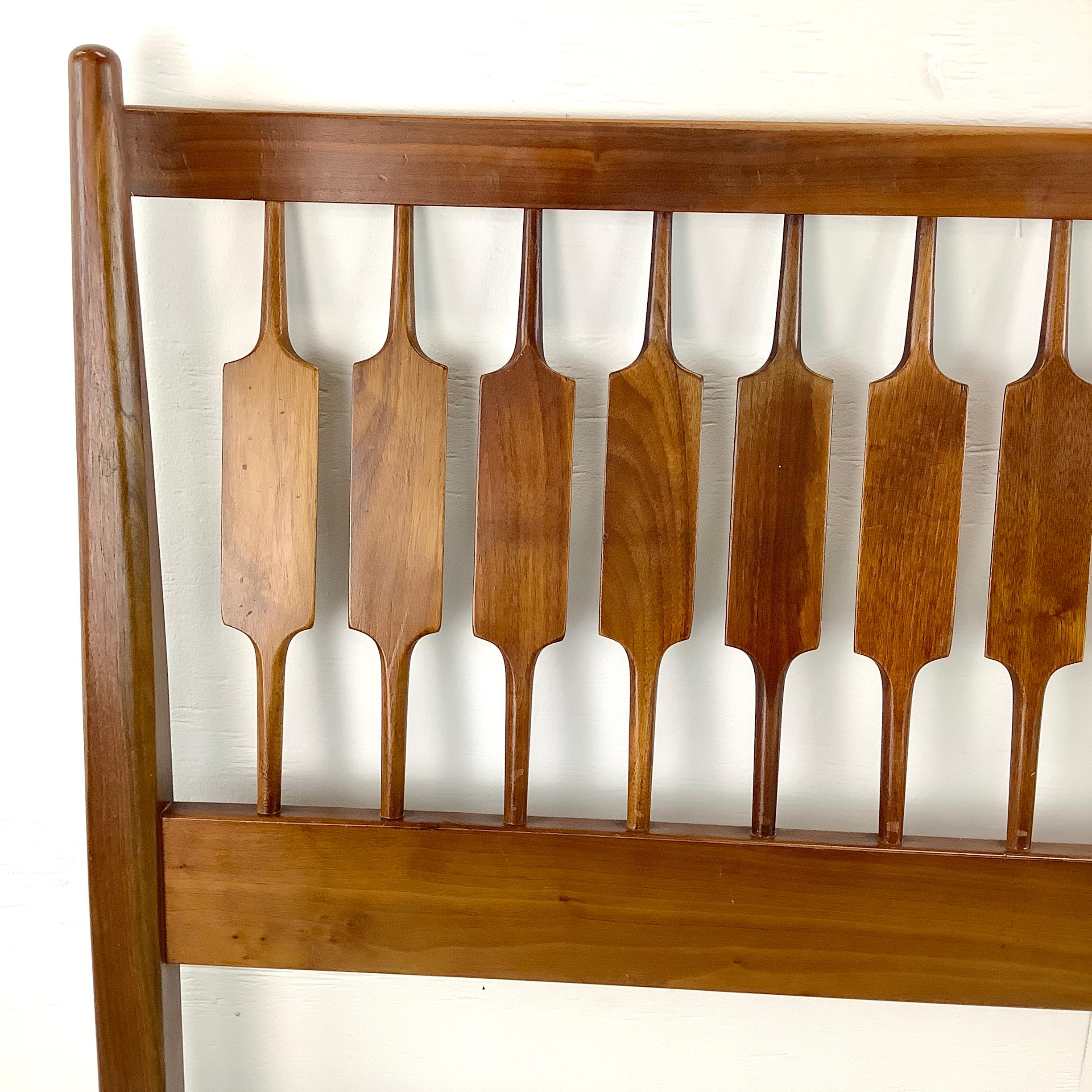 Mid-Century Modern Mid-Century Full Size Headboard attr. Kipp Stewart