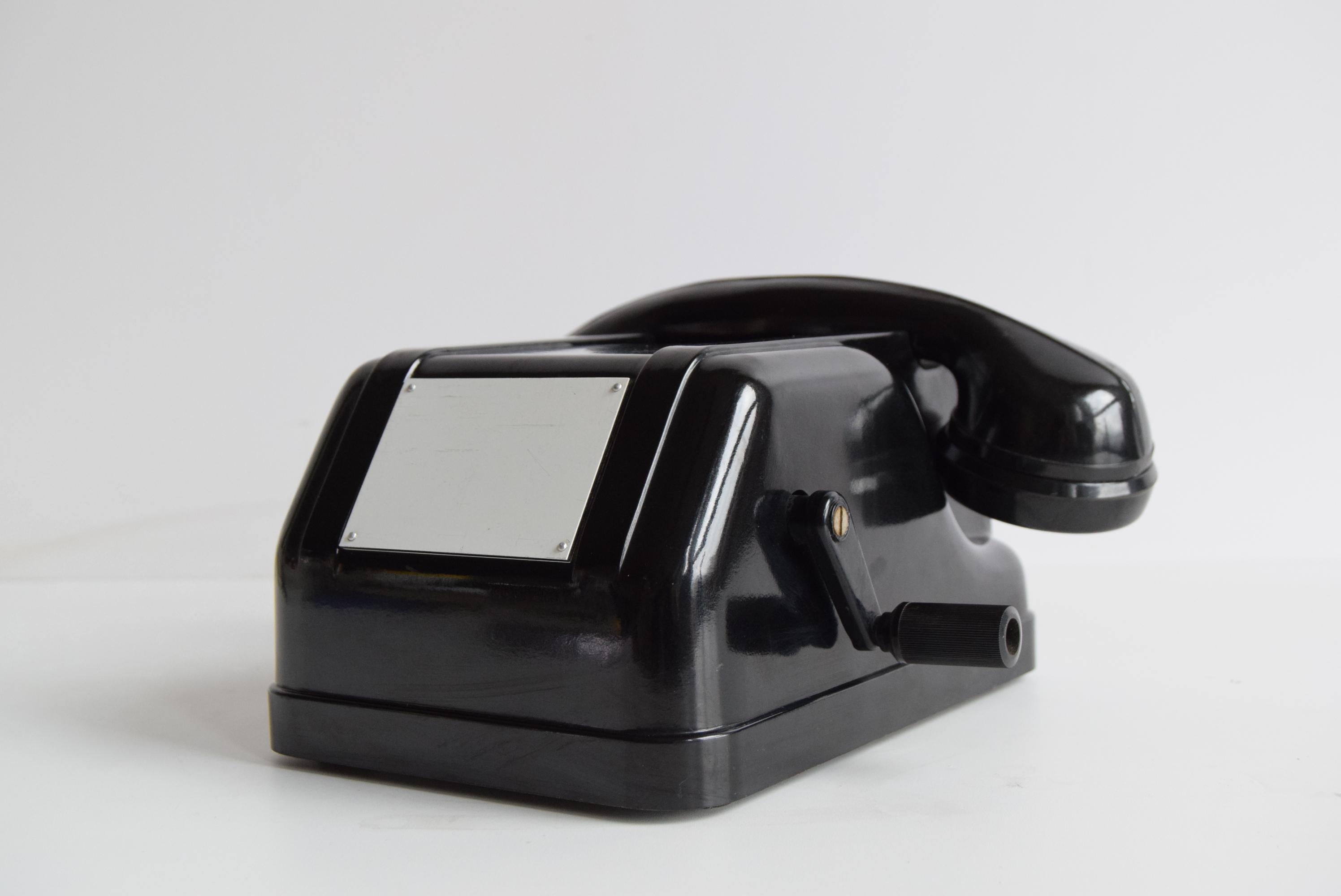Funktionales Tesla-Telefon aus der Jahrhundertmitte 1971 im Angebot 8