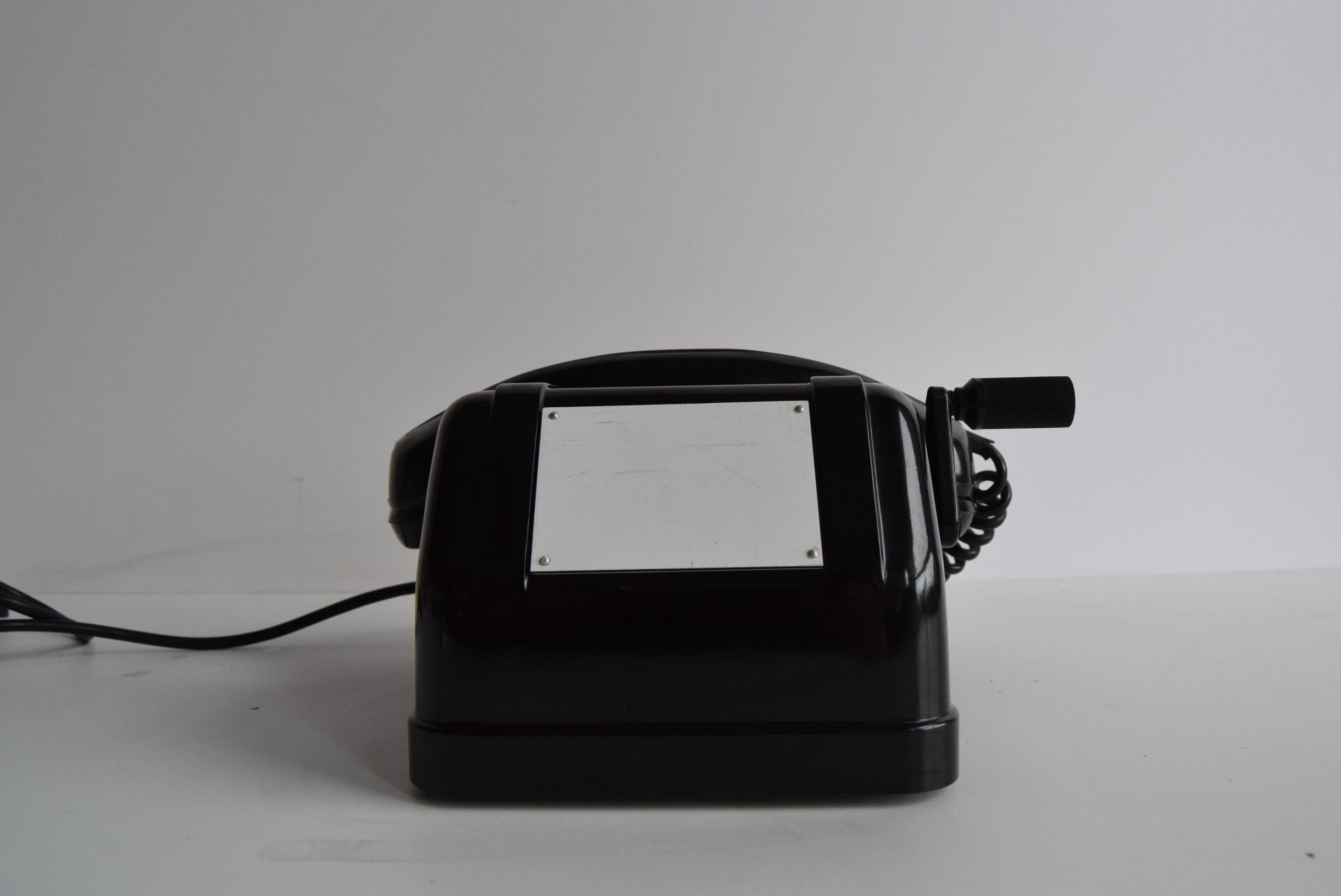 Funktionales Tesla-Telefon aus der Jahrhundertmitte 1971 im Angebot 1
