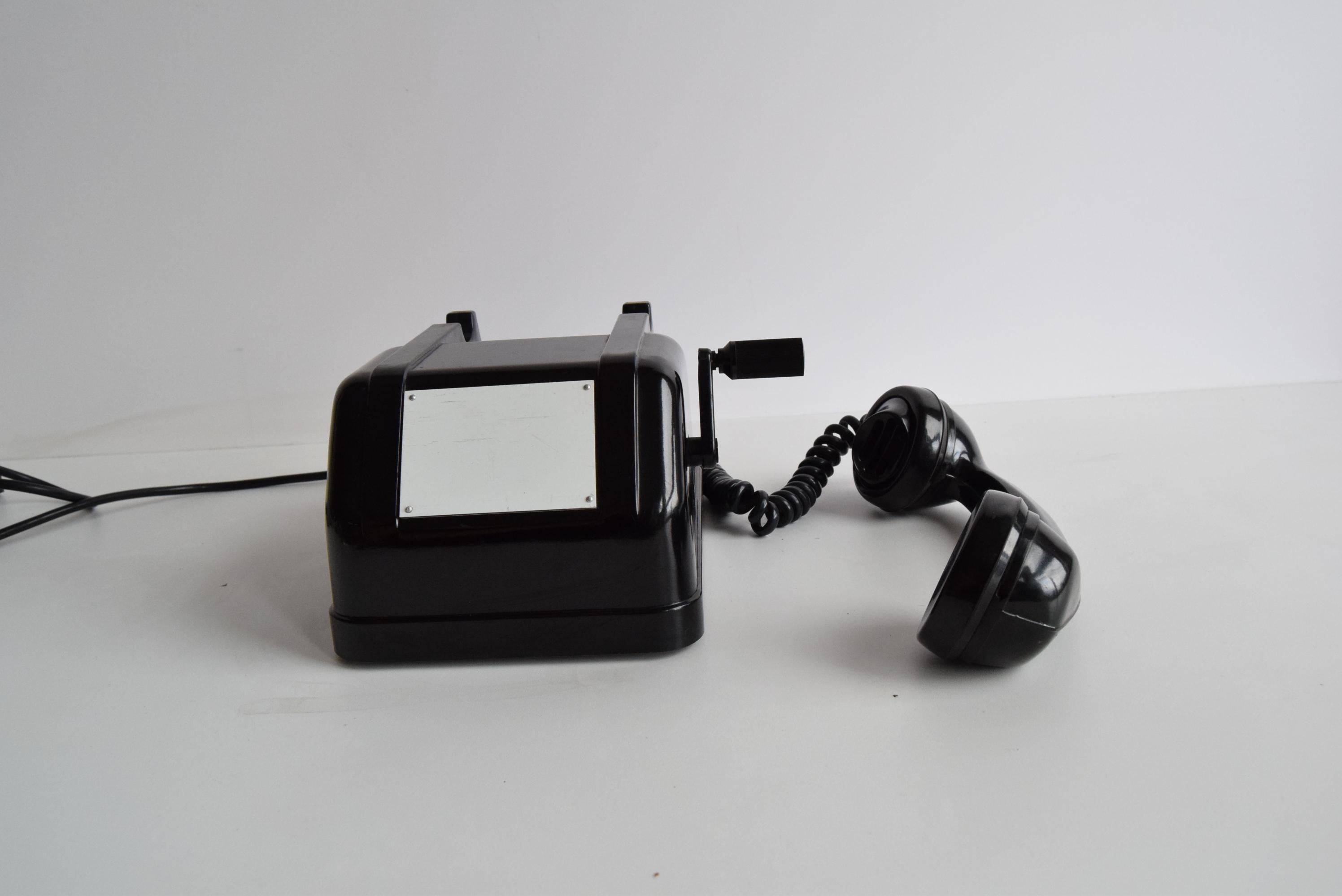 Funktionales Tesla-Telefon aus der Jahrhundertmitte 1971 im Angebot 2