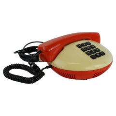 Used Mid-Century Functional Tesla Phone 1982, Czechoslovakia