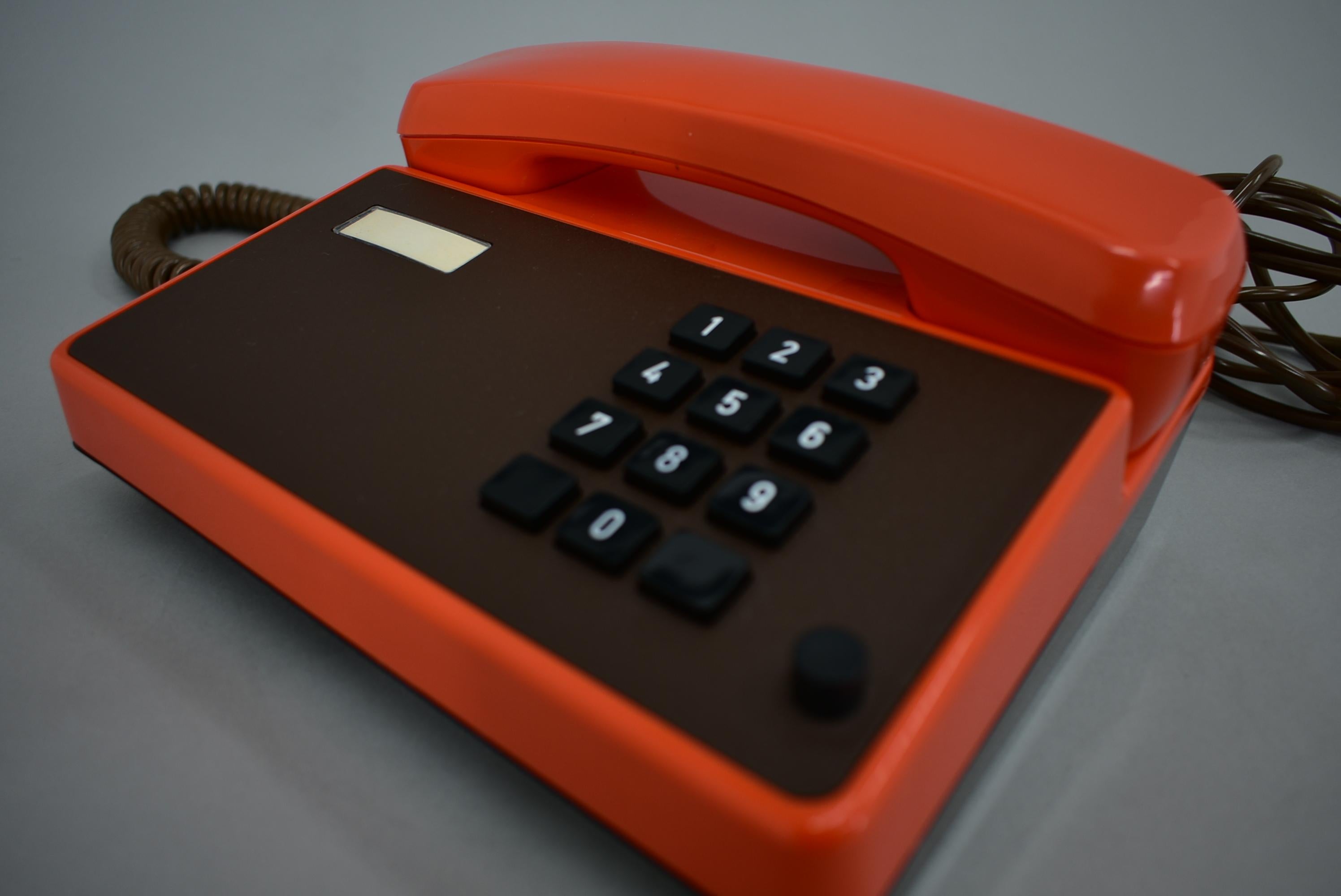 Mid-Century Functional Tesla Phone 1985, Czechoslovakia For Sale 5