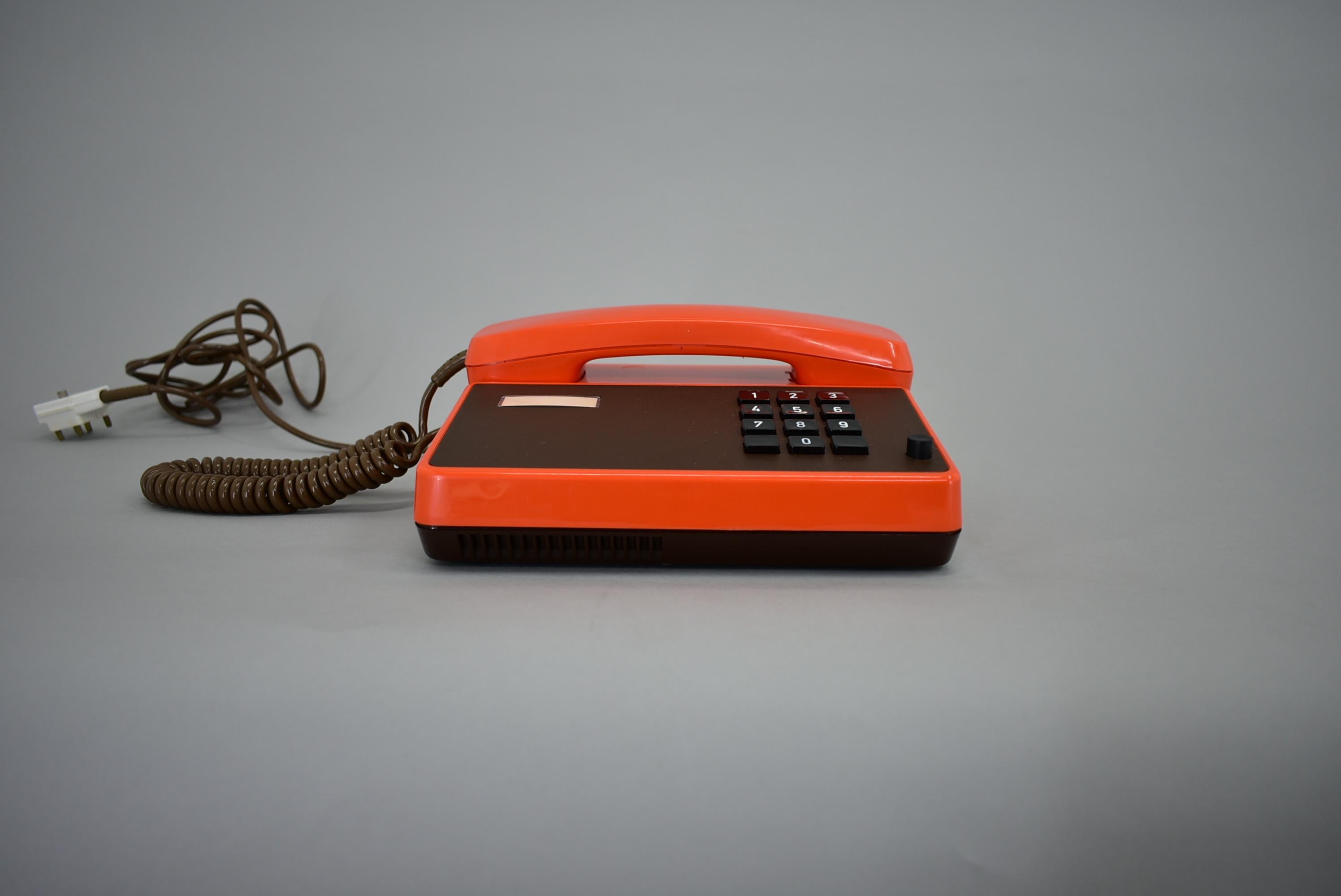 Mid-Century Functional Tesla Phone 1985, Czechoslovakia For Sale 6