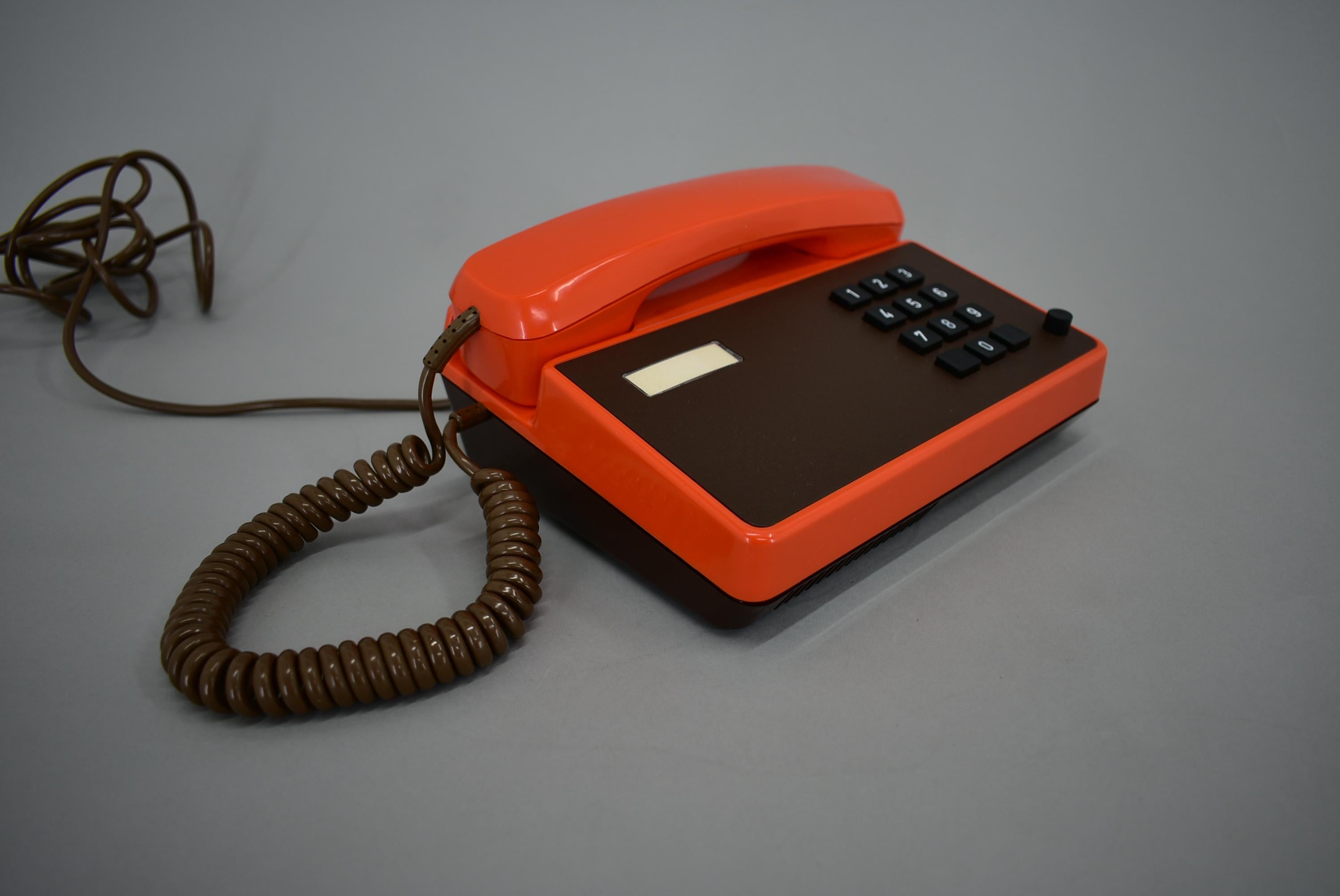 Mid-Century Functional Tesla Phone 1985, Czechoslovakia For Sale 10
