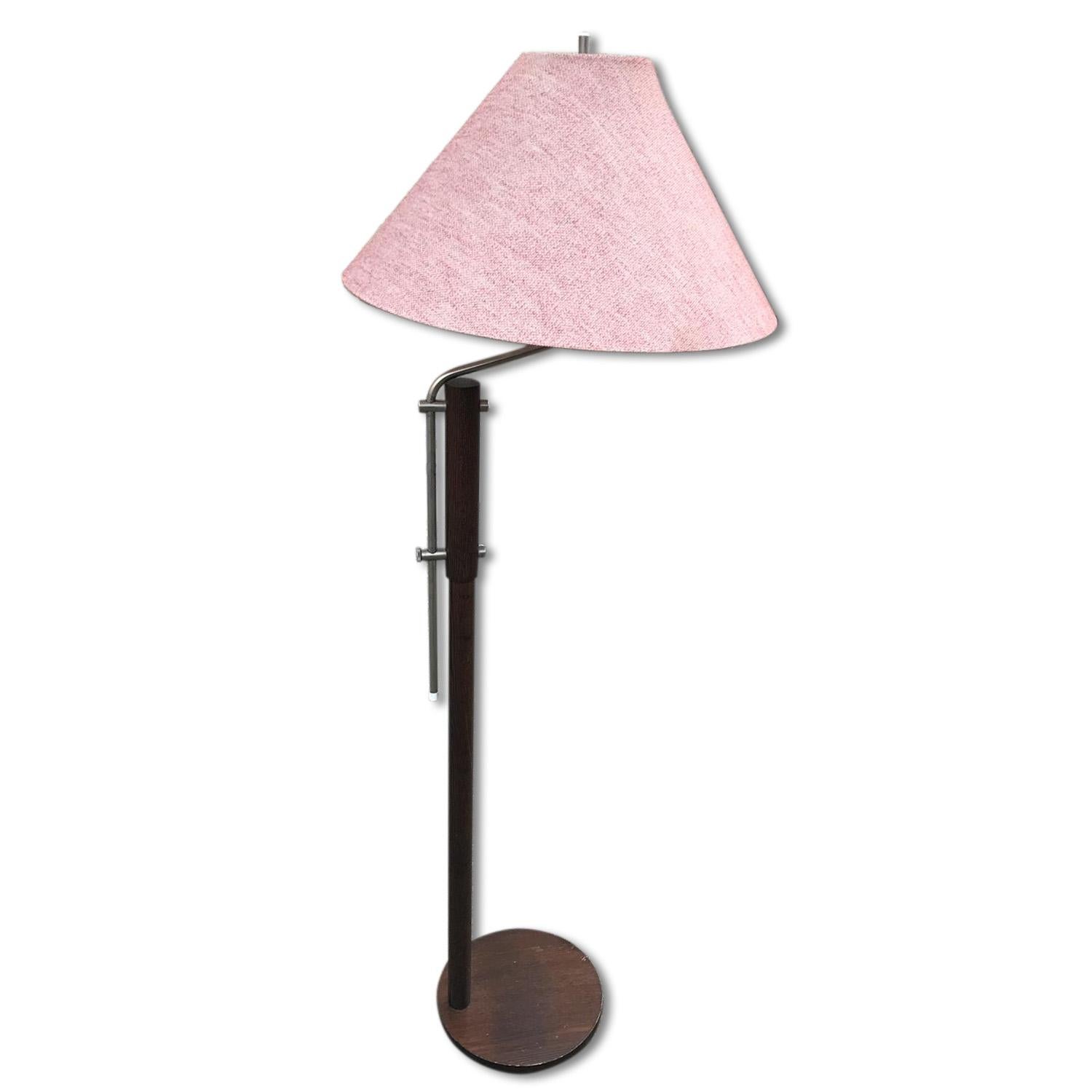 Midcentury Functionalistic Floor, Standing Lamp, 1950s For Sale 1