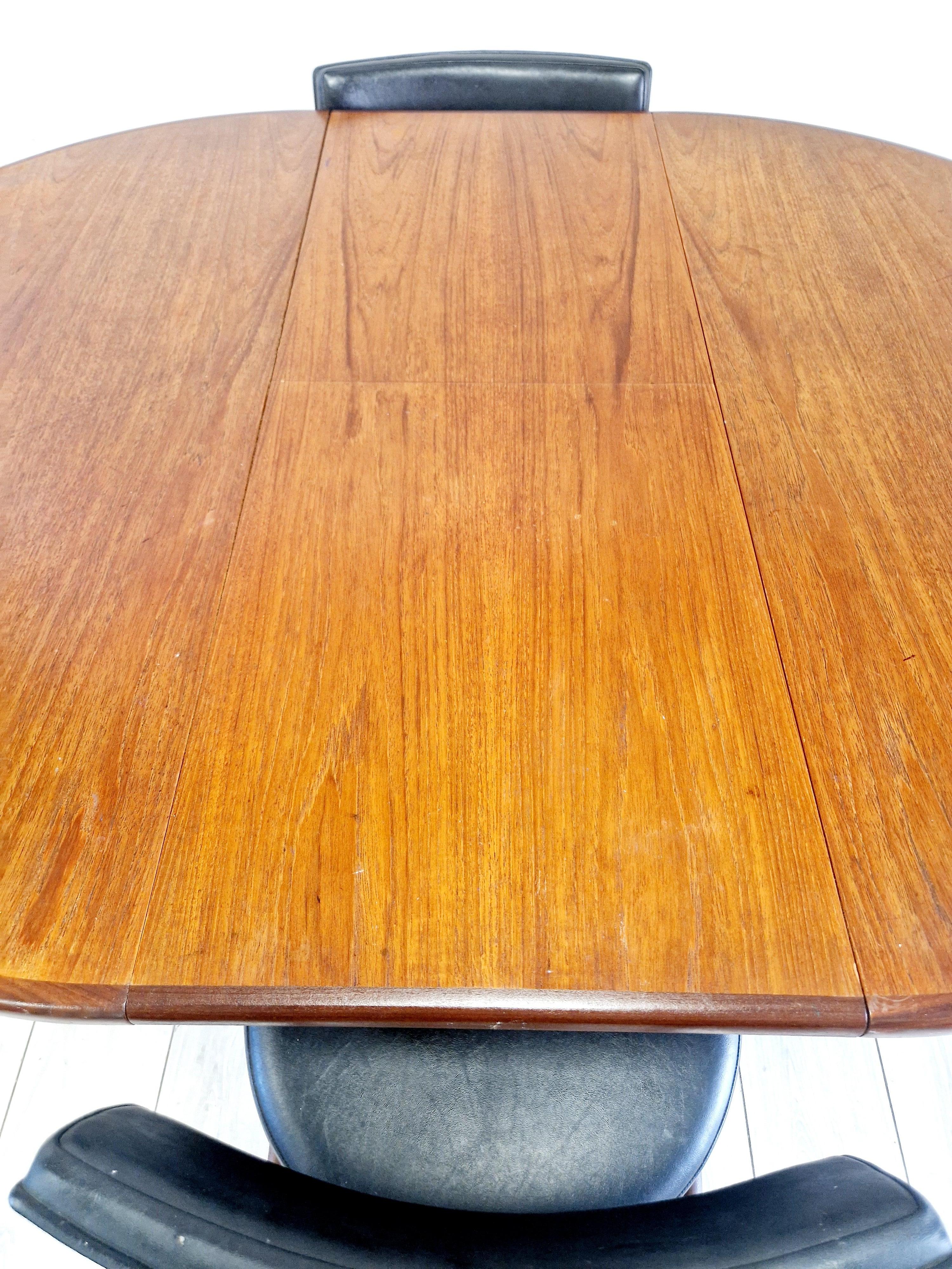 Mesa de comedor y 4 sillas Mid Century G-Plan Moderno de mediados de siglo en venta