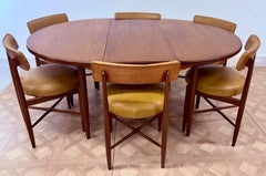 Mid-Century G Plan Dining Table and Six Chairs