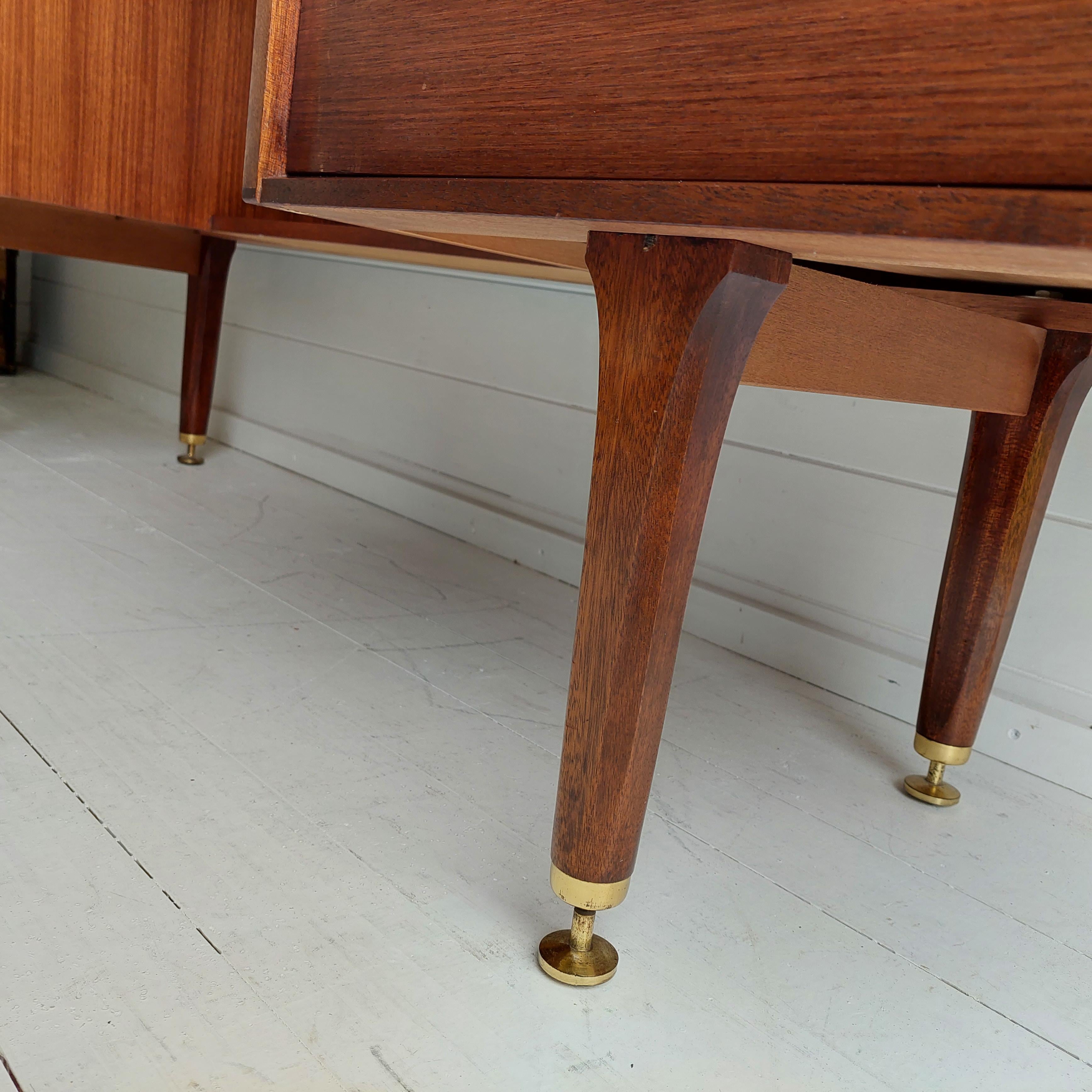 Mid Century G Plan E Gomme Floating Desk / Dressing Table in Tola, 1960s 6