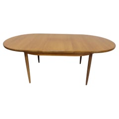 Mid-Century G Plan Fresco Extendable Butterfly Leaf Teak Dining Table 1960s