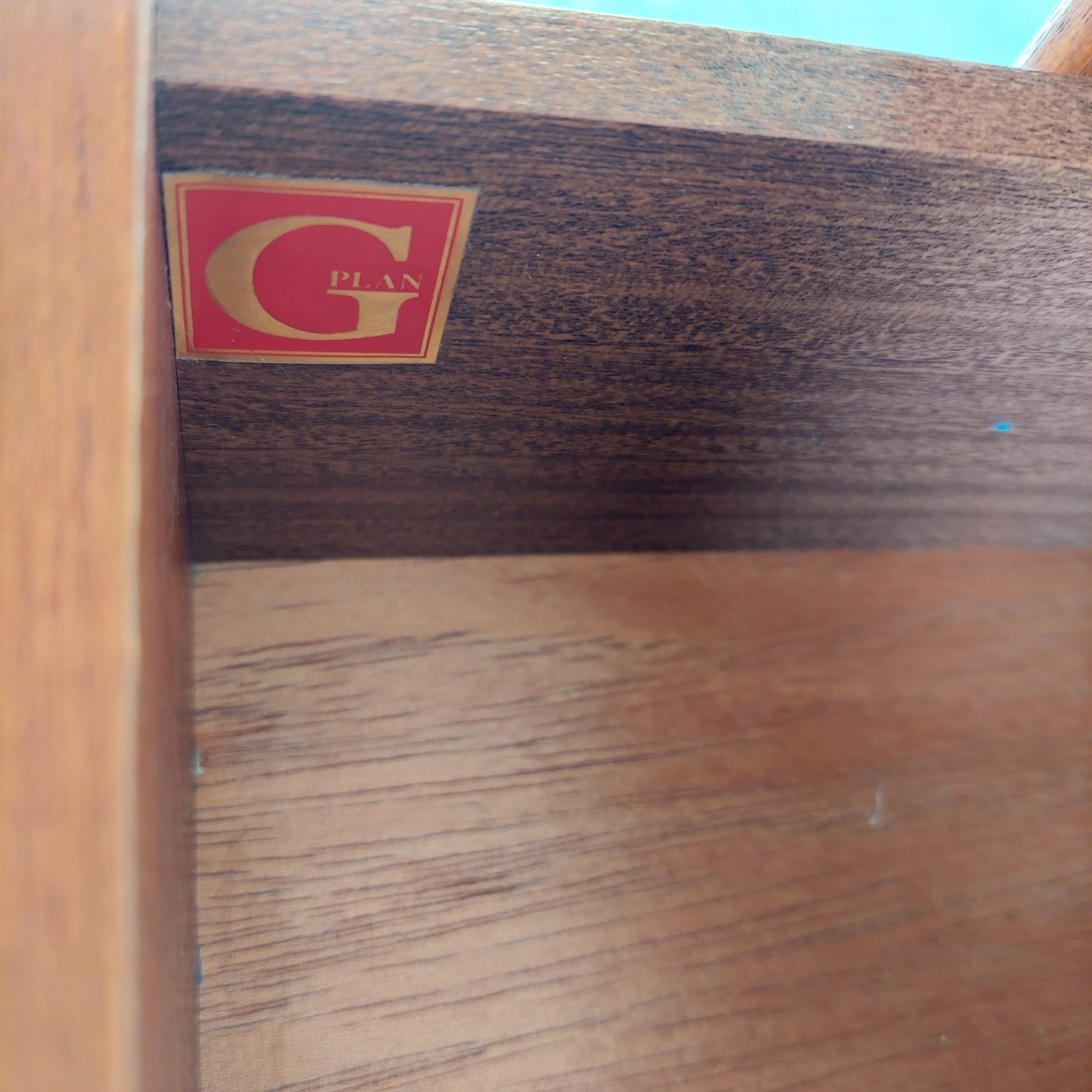 Mid Century G Plan Fresco Retro Teak Tv Unit Media Cabinet Drawers Sideboard, 70 12