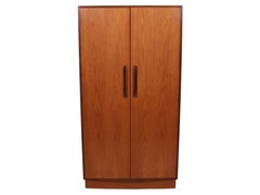 Midcentury G Plan Fresco Teak Wardrobe Armoire