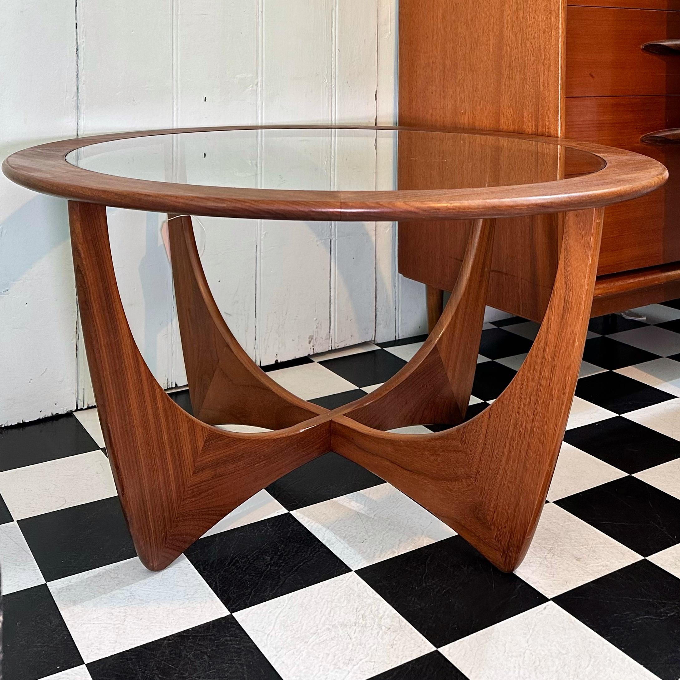 20th Century Mid-Century G Plan Iconic Astro Solid Teak Coffee Table