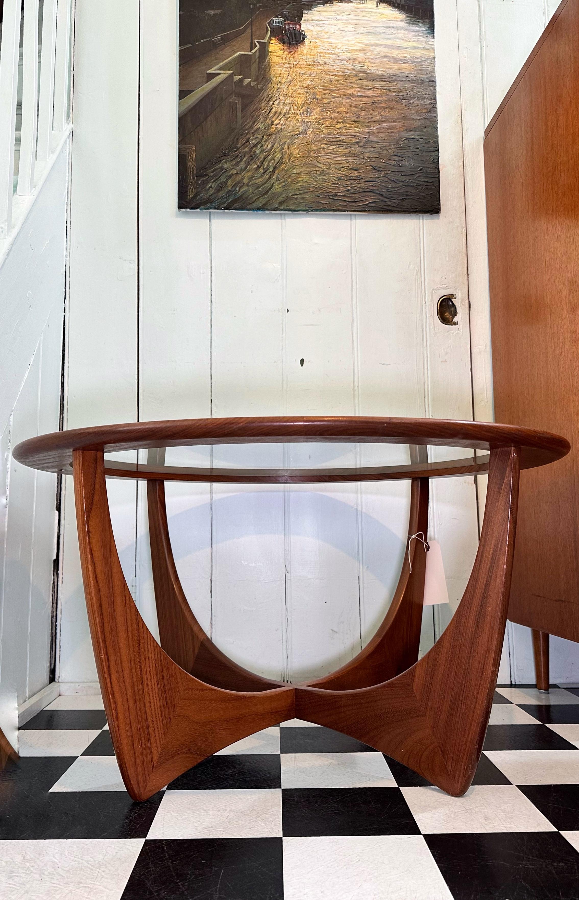 Mid-Century G Plan Iconic Astro Solid Teak Coffee Table 1