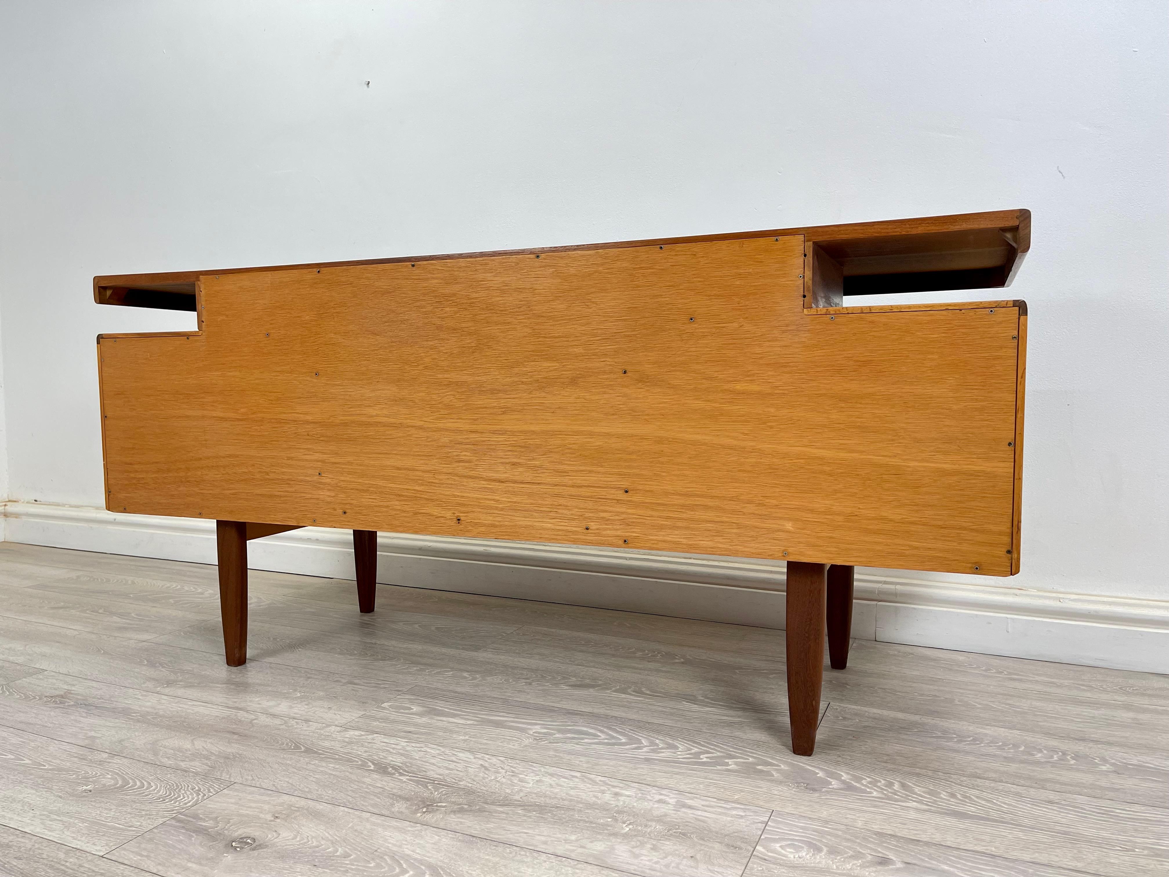 Mid Century G Plan Teak Desk 2