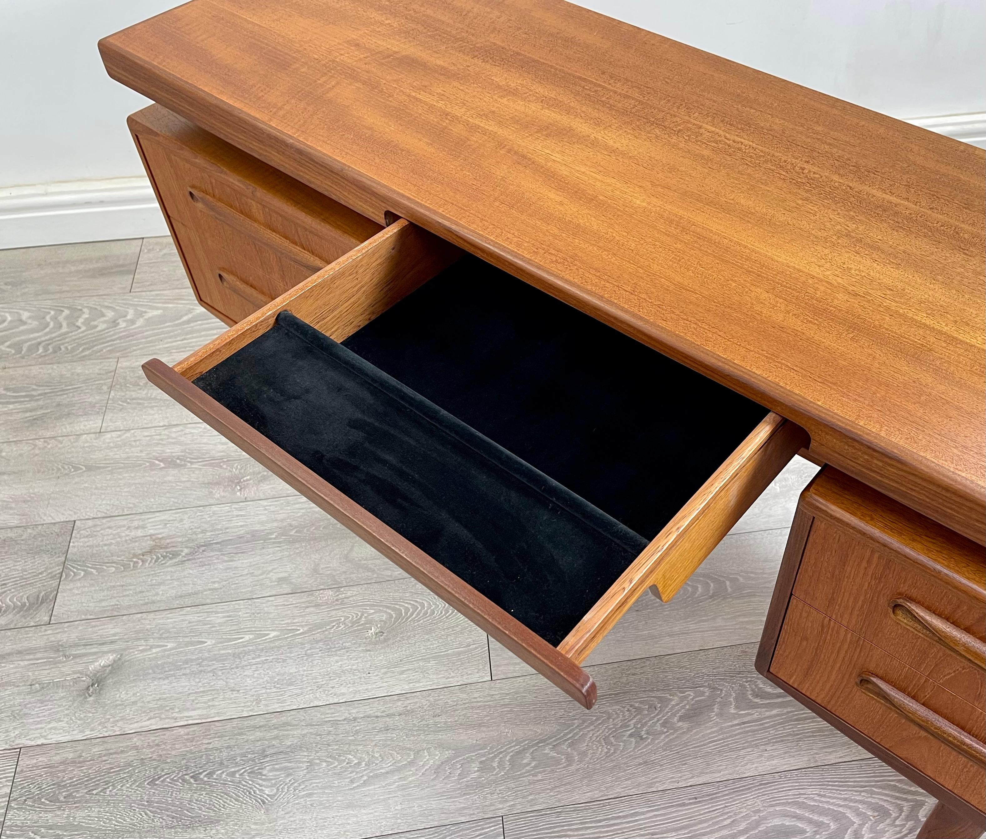 Mid Century G Plan Teak Desk 7