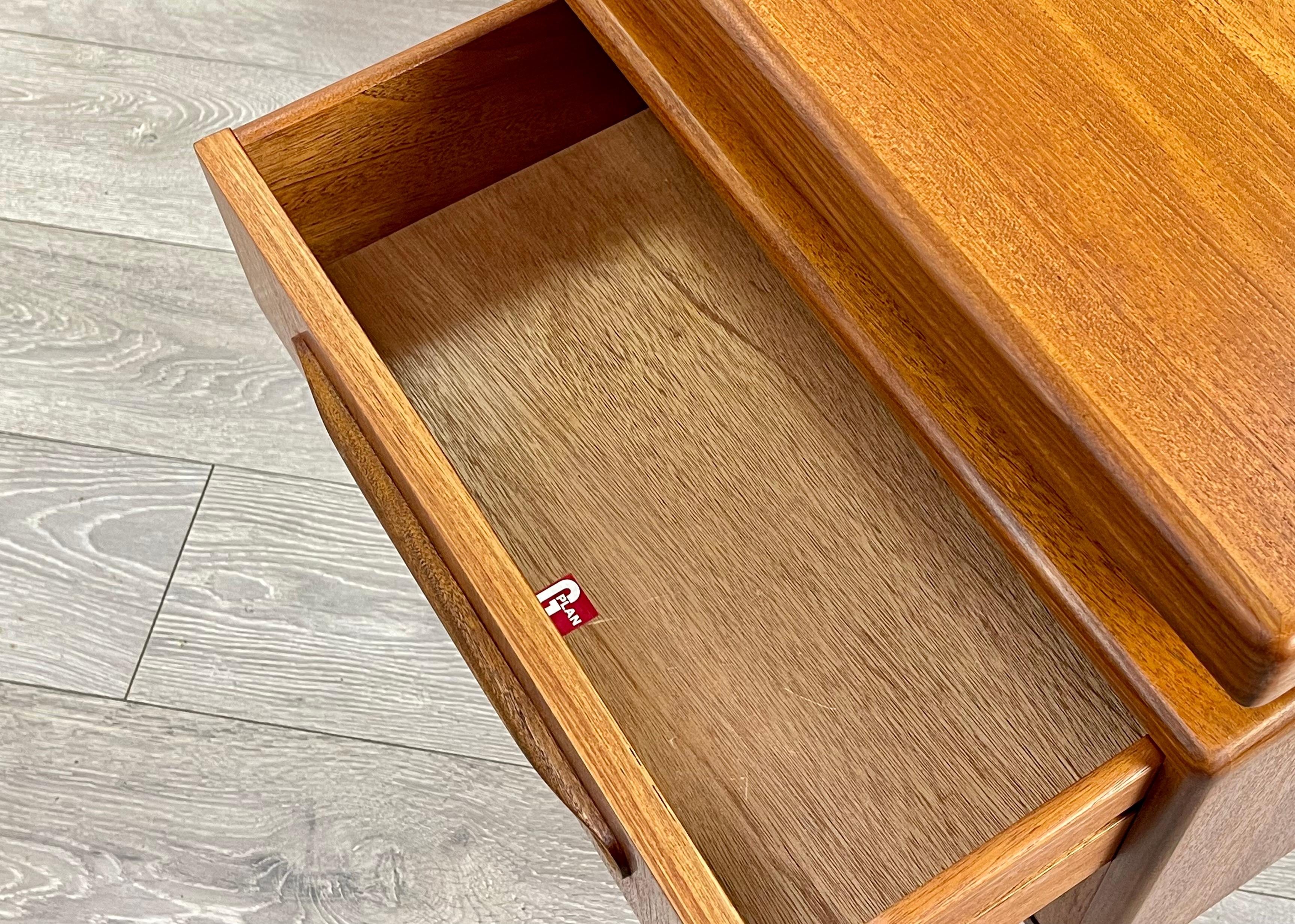 Mid Century G Plan Teak Desk 8
