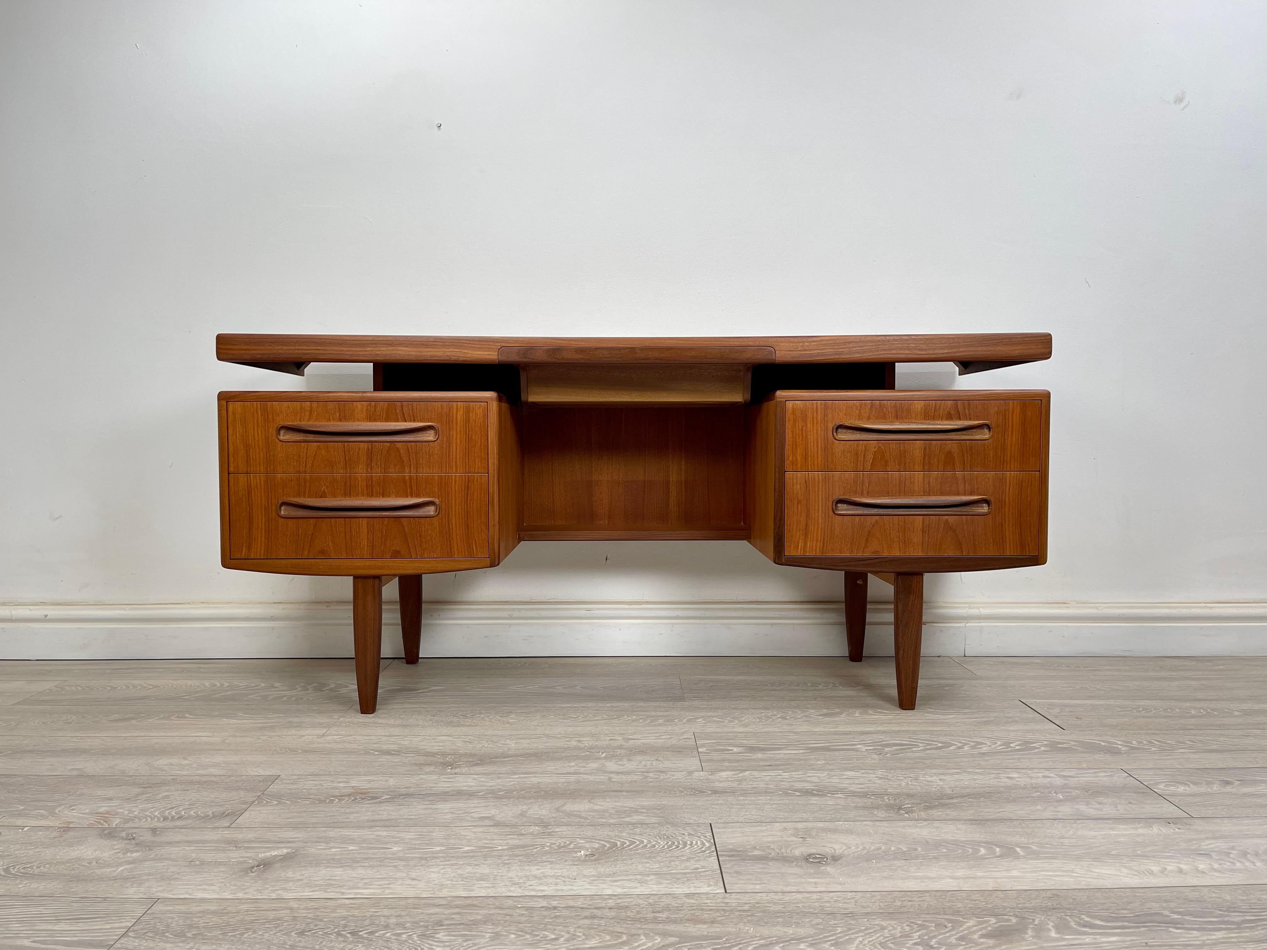 mid century modern desk plans
