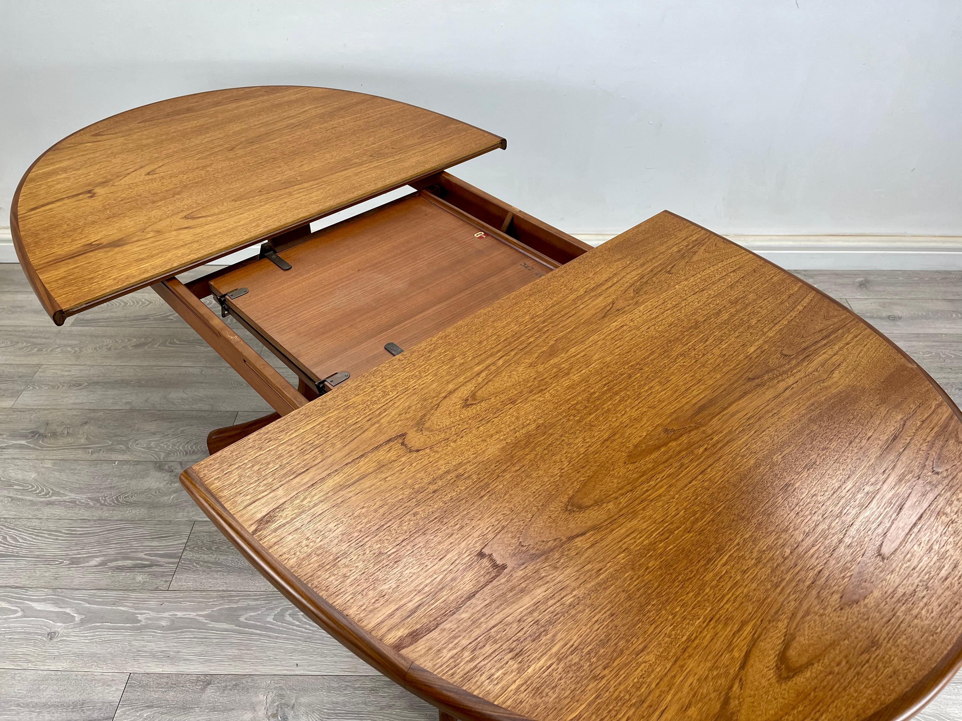 Midcentury G Plan Teak Dining Table 2