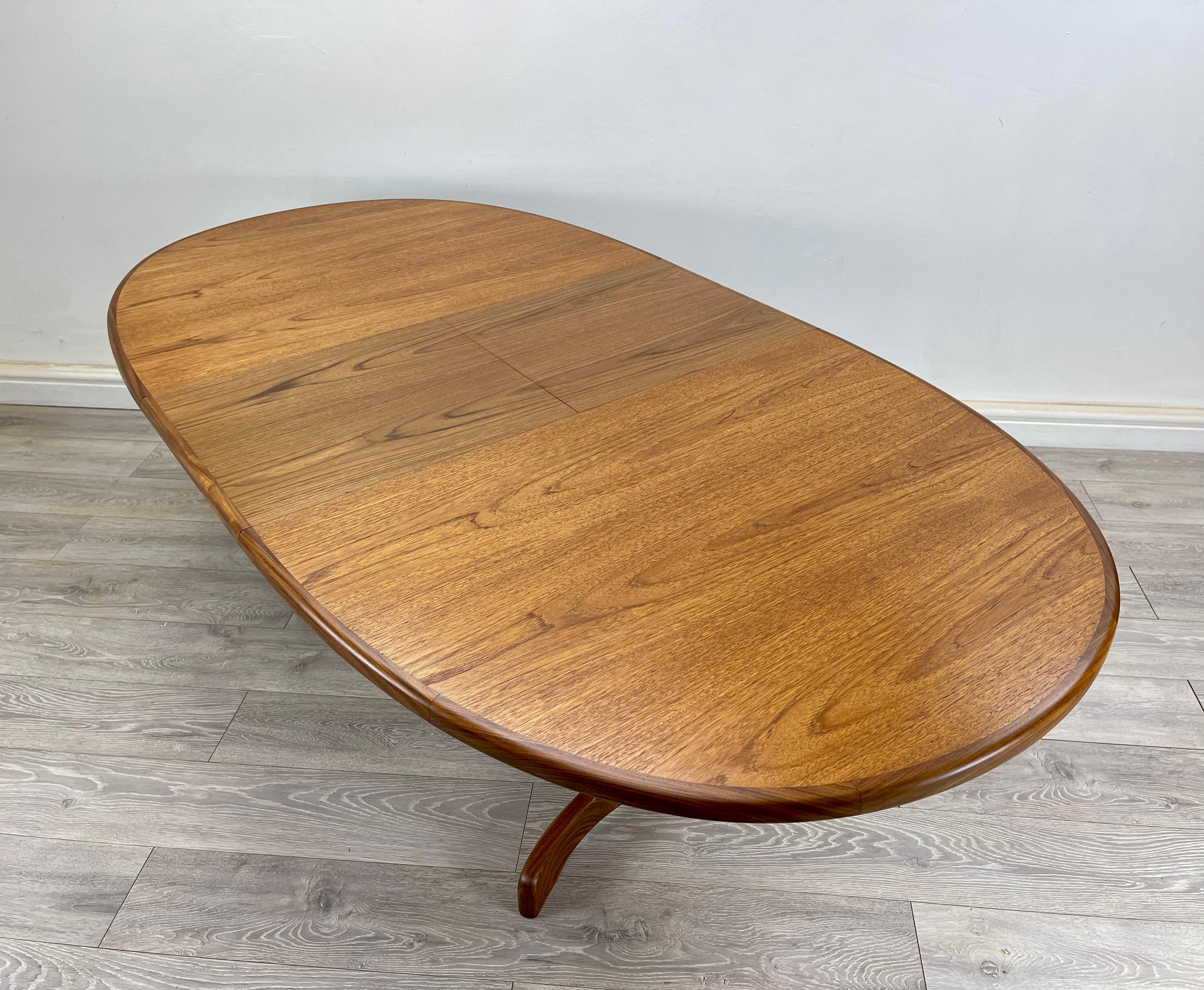 Midcentury G Plan Teak Dining Table 4